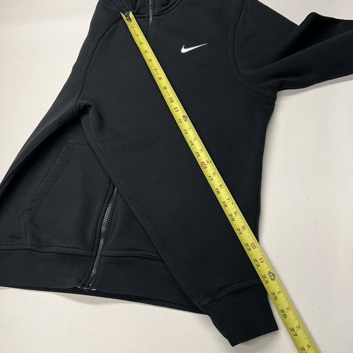 Nike Nike Sweatshirt Black Full Zip Mock Neck Swoosh Turkey Made Size US M / EU 48-50 / 2 - 18 Thumbnail
