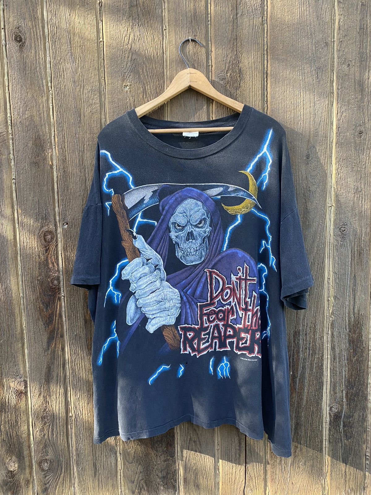 Harley Davidson Vintage Don’t Fear The Reaper American Thunder Tee Size US XXL / EU 58 / 5 - 2 Thumbnail