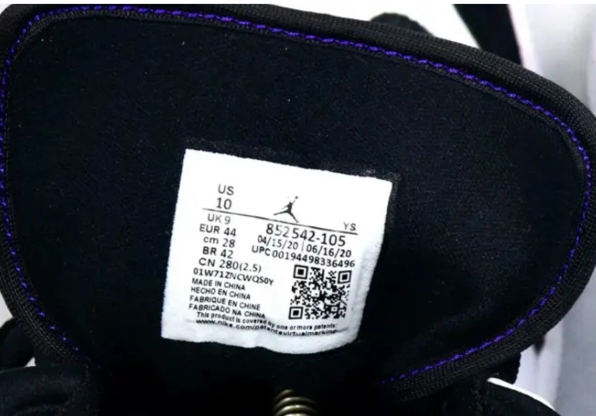 Nike Air Jordan 1 Mid SE Court Purple Size US 10 / EU 43 - 8 Thumbnail