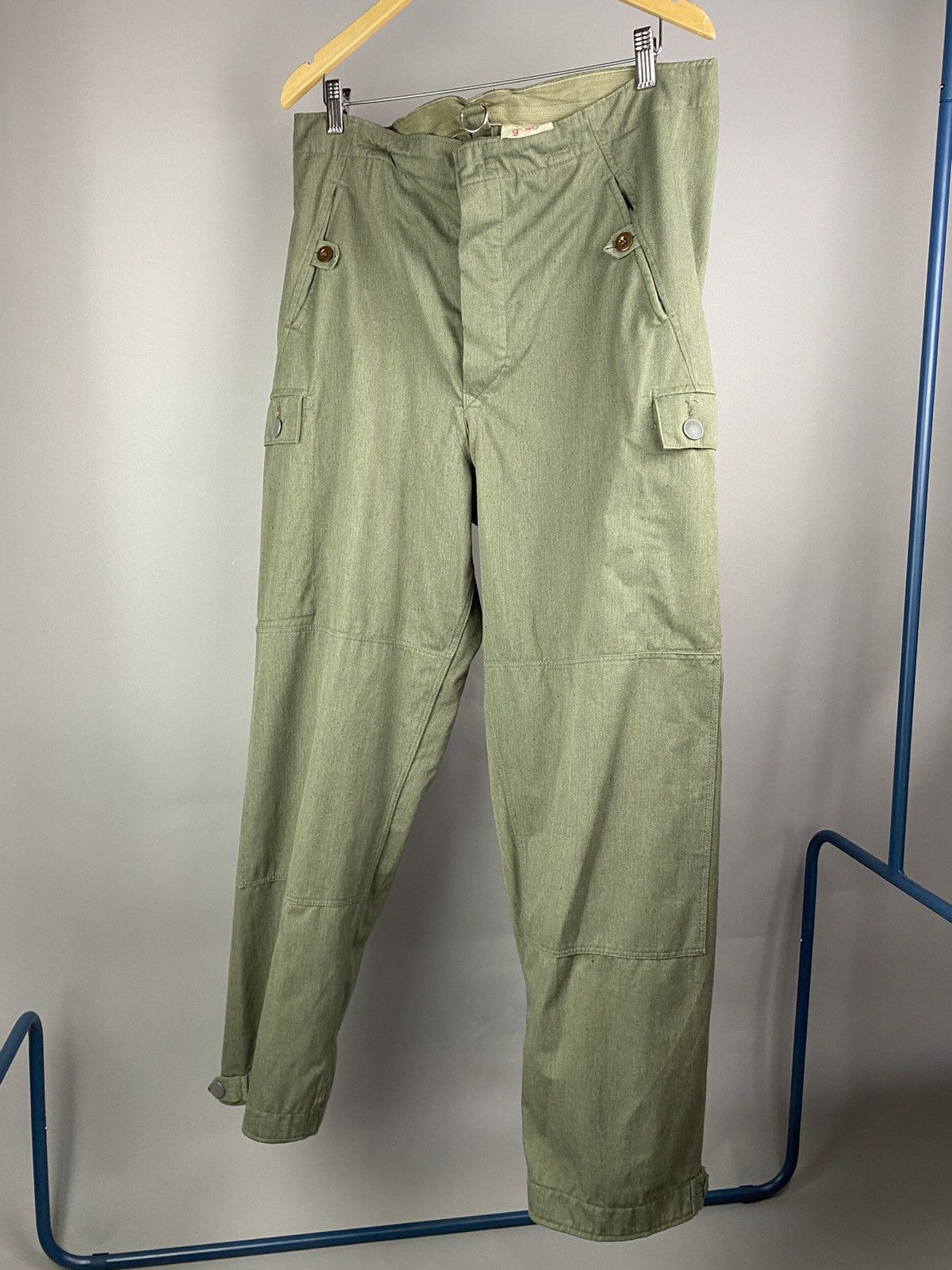 Vintage Vintage German Military Cargo Pants OG-107 Style (Size 46) Size US 34 / EU 50 - 4 Thumbnail
