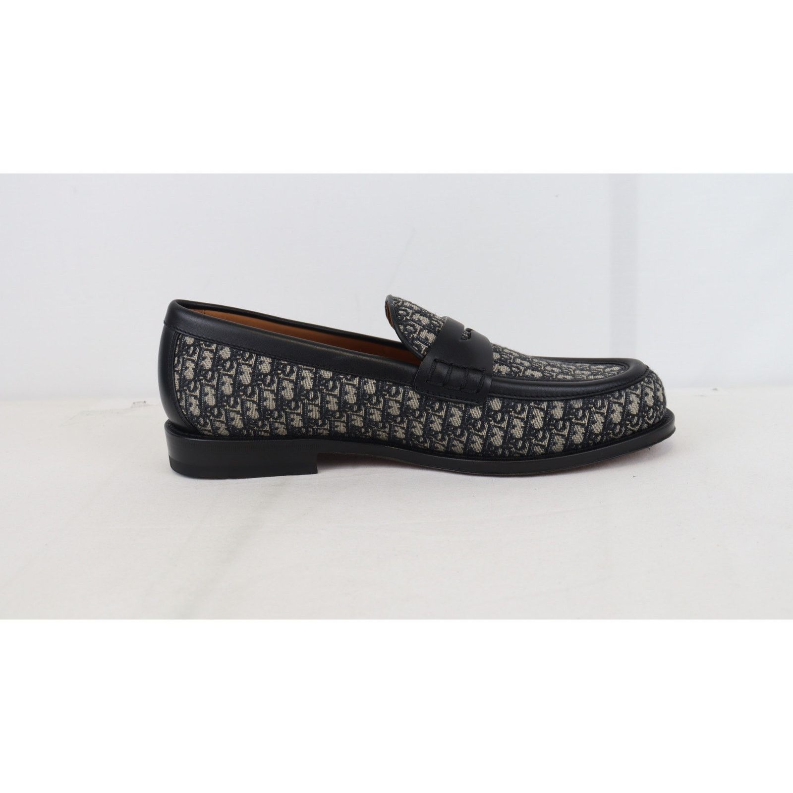 Dior o1rshd1 Q:2 / Granville Loafer Do Jacquard in Black/Beige Size US 8 / EU 41 - 5 Thumbnail
