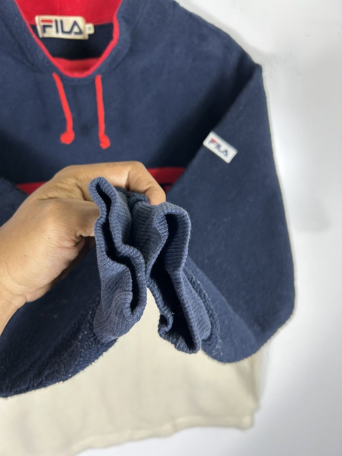 Fila ⚡️Vintage Fila Sport Fleece Sweatshirt Size US M / EU 48-50 / 2 - 6 Thumbnail