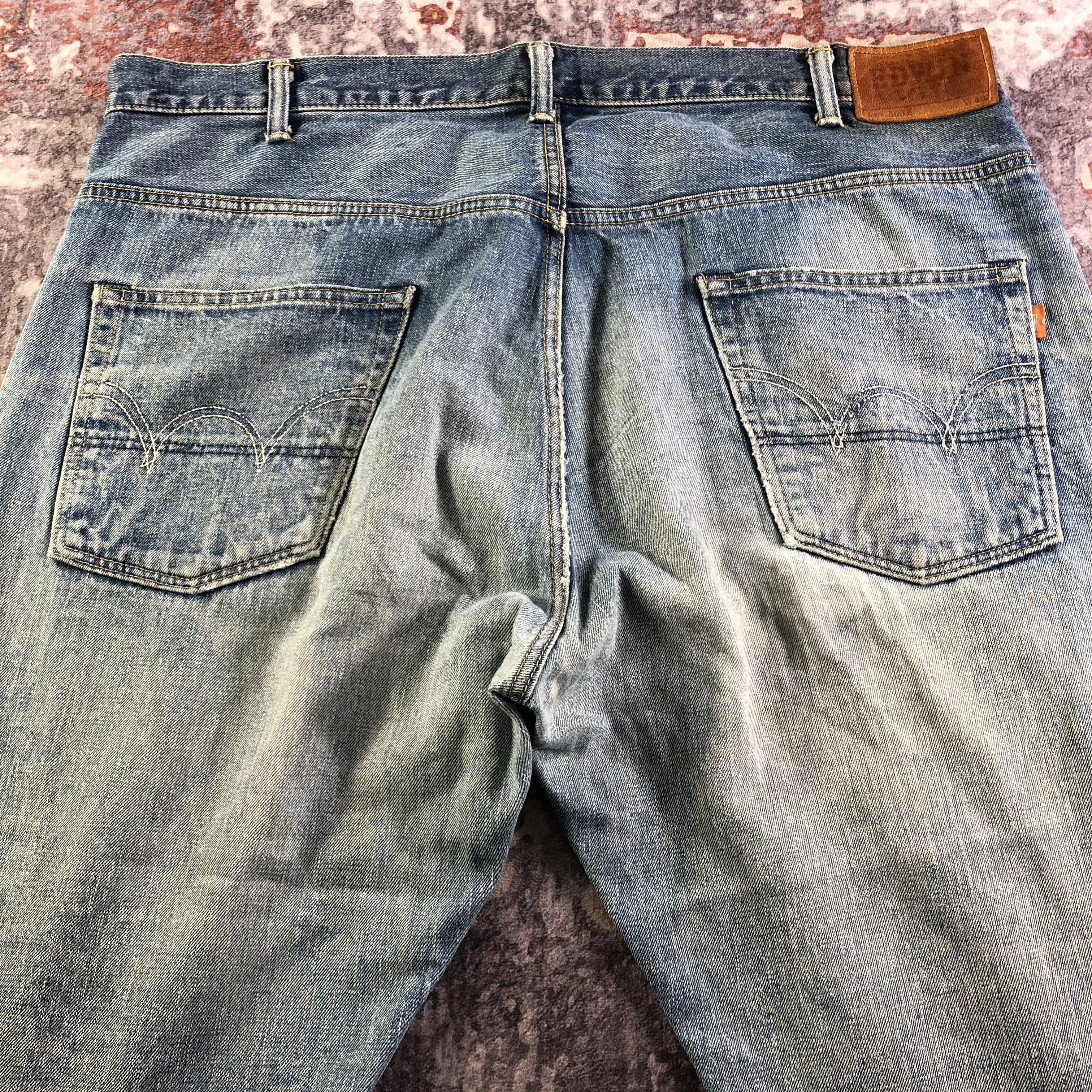 Edwin Vintage Blue Wash Edwin 505 Selvedge Jeans-JM3647 Size US 44 / EU 60 - 5 Thumbnail