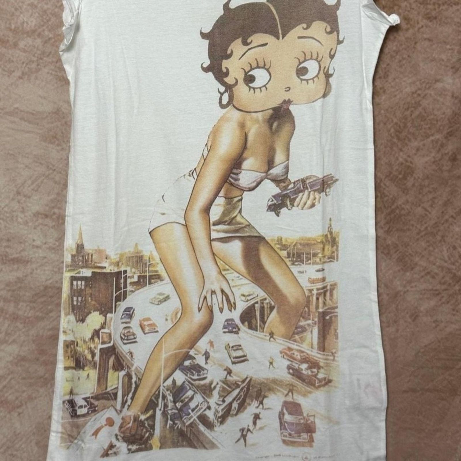 Other Betty Boop 50ft Woman Mashup Tee Size S (NWOT) Size S / US 4 / IT 40 - 3 Thumbnail