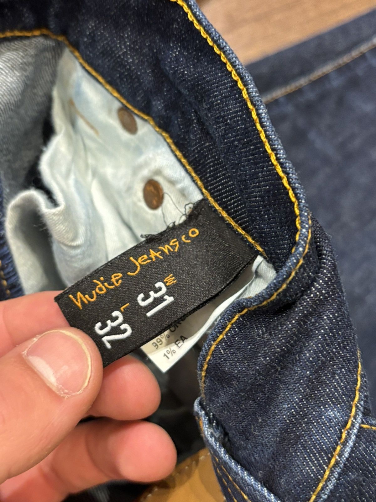 Nudie Jeans Nudie Denim Jeans Size US 31 - 5 Thumbnail