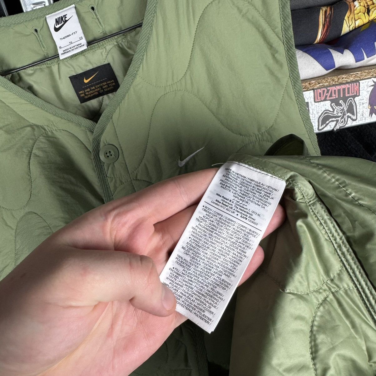 Nike NIKE LIFE MILITARY STYLE INSULATED LINER VEST Sz X-LARGE Size US XL / EU 56 / 4 - 5 Thumbnail