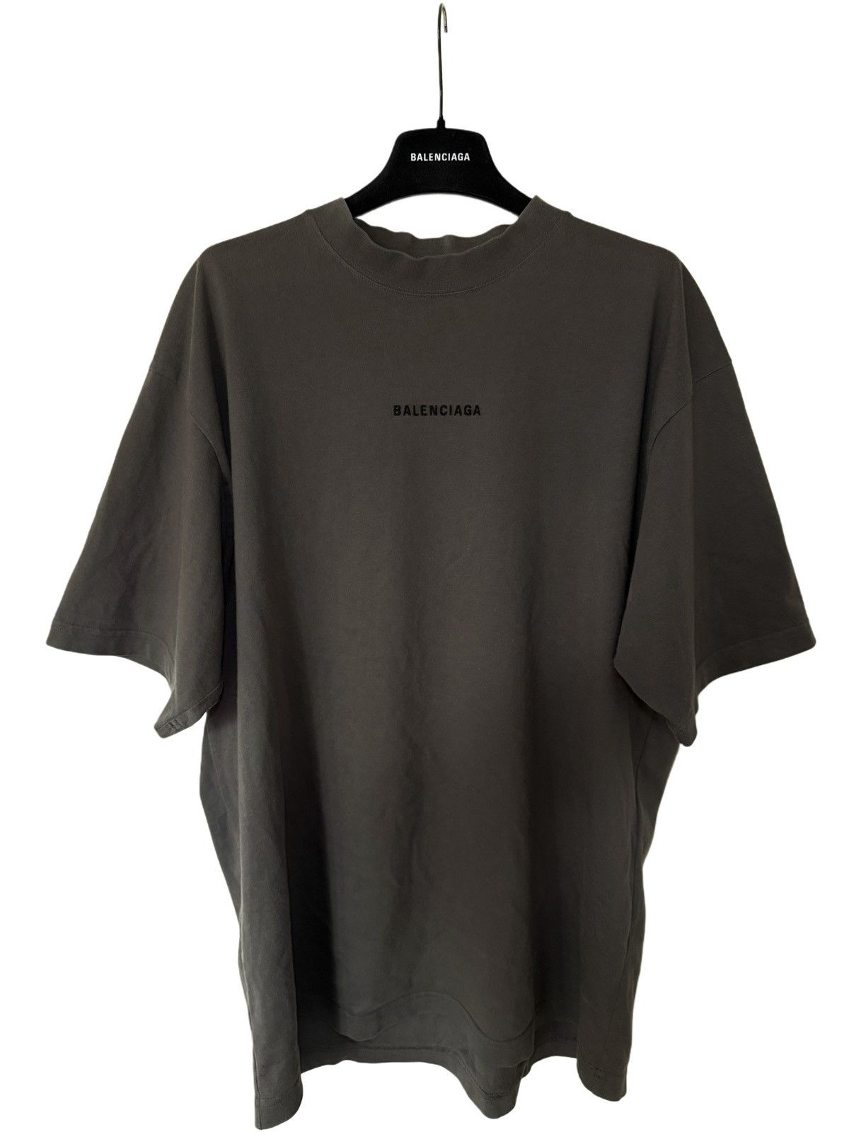 Balenciaga Balenciaga Logo T-shirt Size US S / EU 44-46 / 1 - 1 Thumbnail