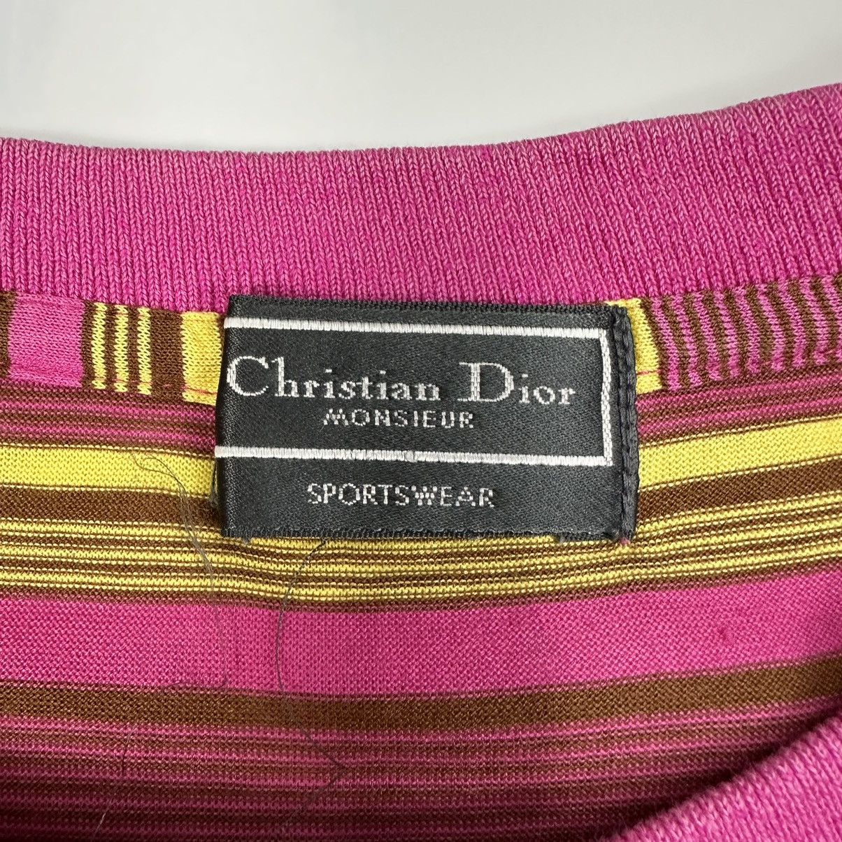 Christian Dior Monsieur Vintage Christian Dior Monsieur Stripe TShirt A680 Size US M / EU 48-50 / 2 - 6 Thumbnail