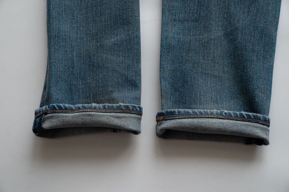 Balmain 2011FW 3D BLUE DENIM Christophe Decarnin Size US 27 - 21 Thumbnail