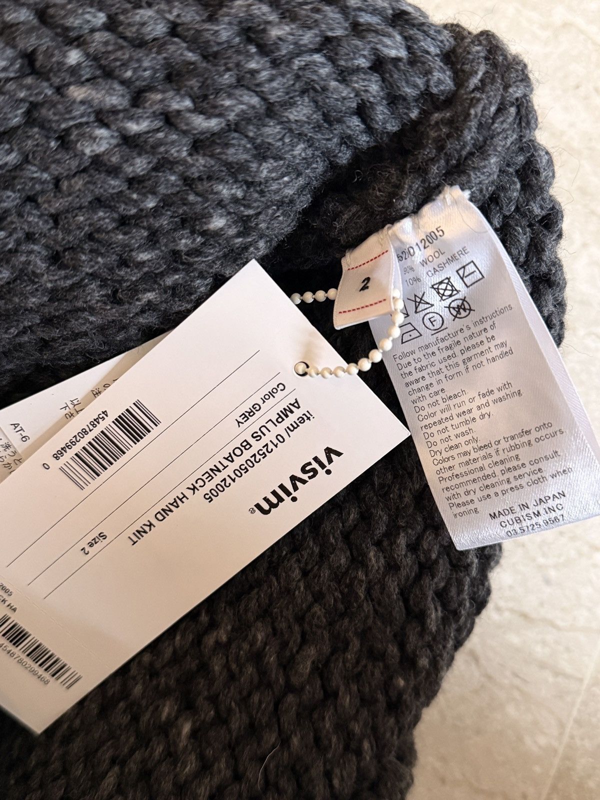 Visvim Visvim Amplus Boatneck Hand Knit Size US M / EU 48-50 / 2 - 5 Thumbnail