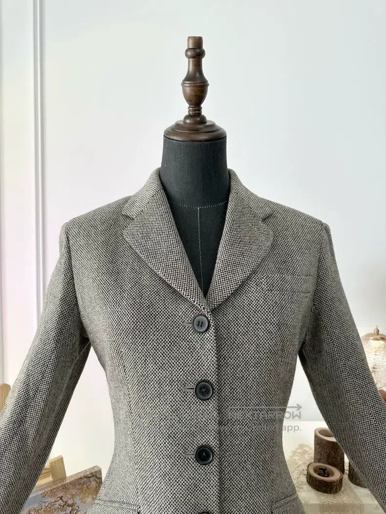 Hermes Hermes Wool and Cashmere Blended Business Casual Blazer Ja Size XS / US 0-2 / IT 36-38 - 5 Thumbnail
