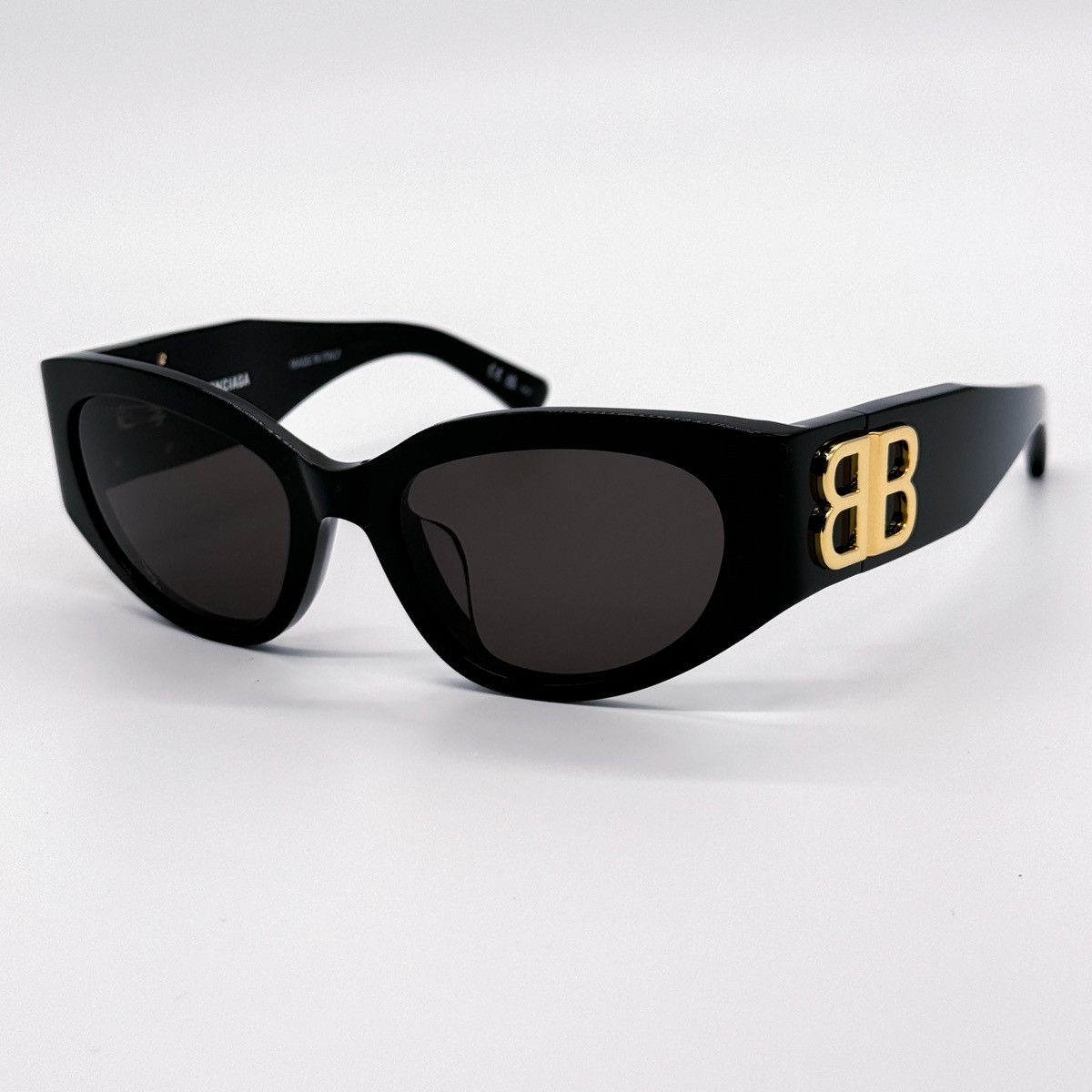 Balenciaga NEW BALENCIAGA OVERSIZED SUNGLASSES BALENCIAGA BB0324SK 002 Size ONE SIZE - 3 Thumbnail