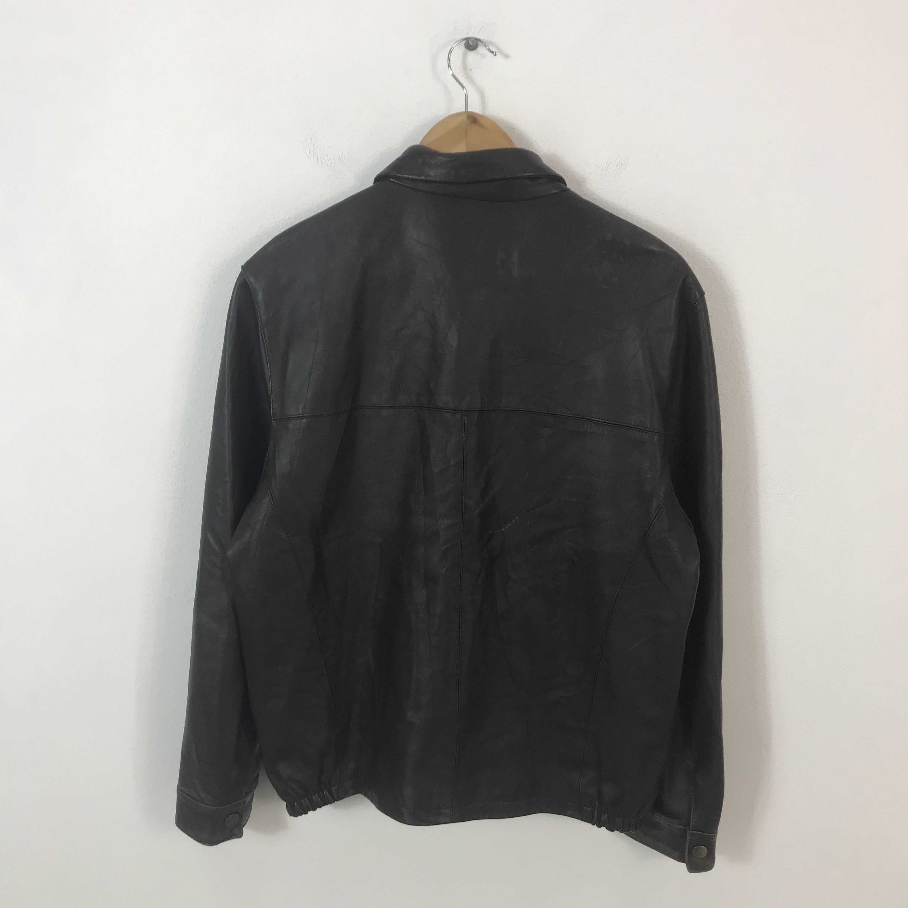 Japanese Brand vtg pierotucci Leather jacket Size US L / EU 52-54 / 3 - 2 Thumbnail