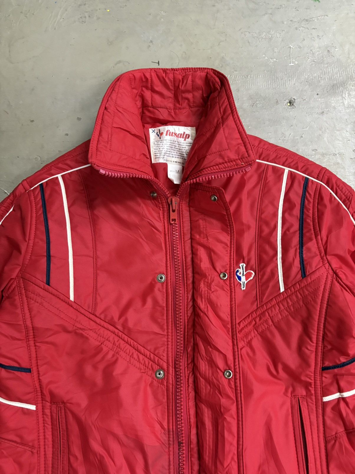 Moncler Fusalp Moncler red lightweight puffer jacket Ski Jacket Size US S / EU 44-46 / 1 - 7 Thumbnail