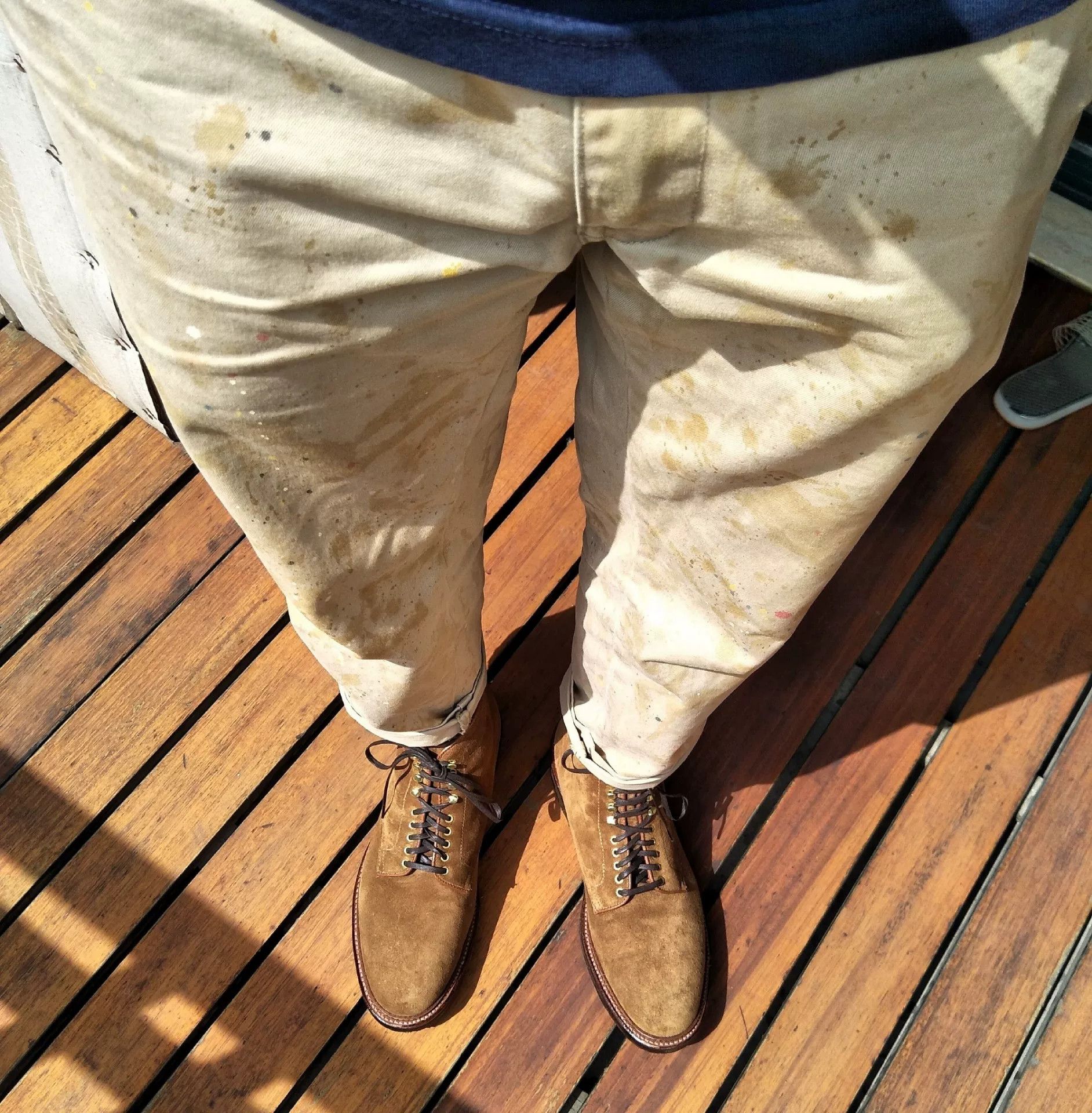 Neighborhood Neighborhood Limited Splatter Artist Pants Size US 34 / EU 50 - 1 Thumbnail