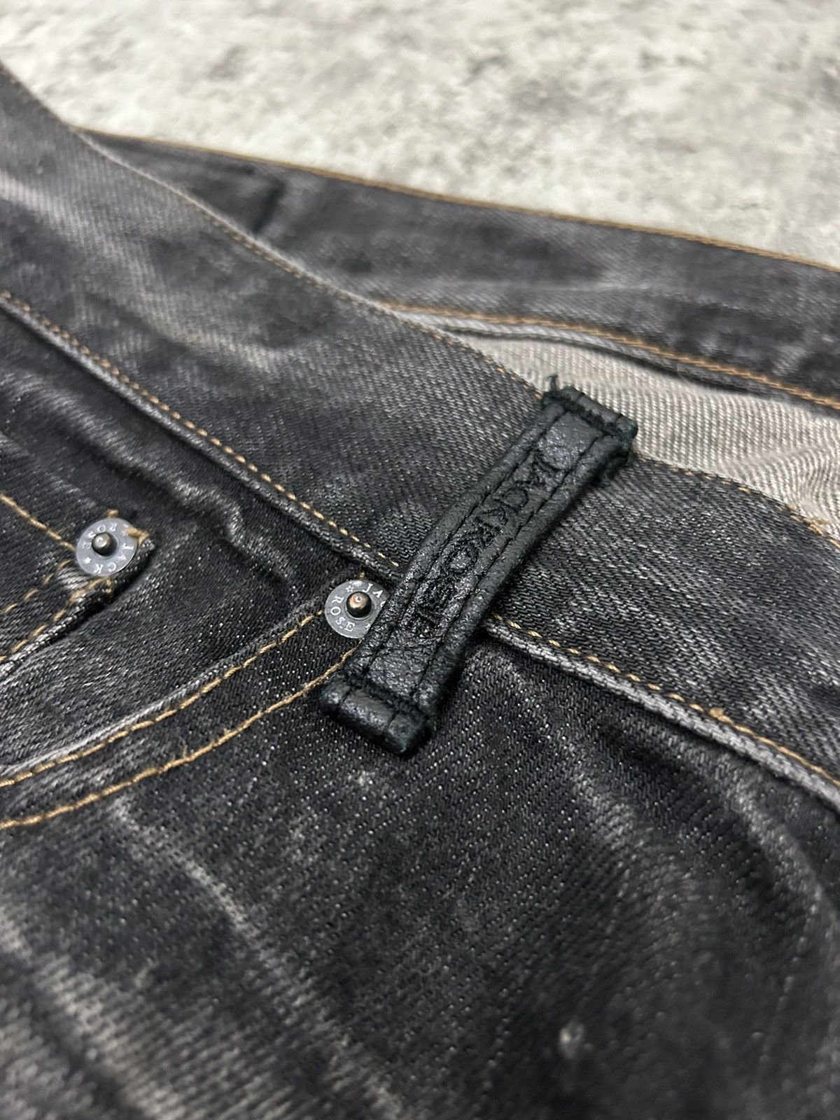 If Six Was Nine Jackrose Number Nine Tornado Mart style Denim Size US 33 - 12 Thumbnail