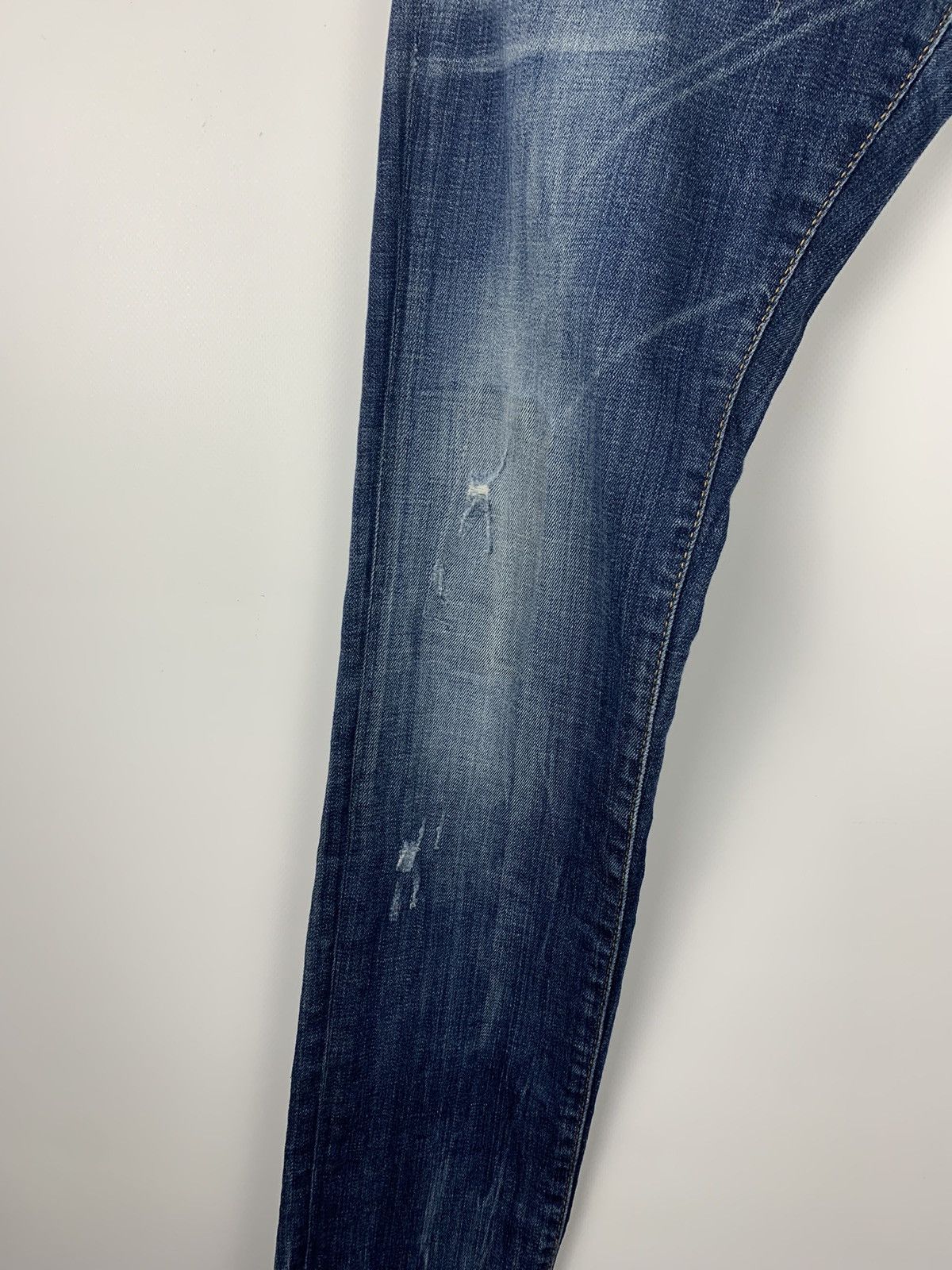 Dsquared2 Dsquared2 Distressed Skinny Jeans Denim Men’s Size 46 Blue Size US 30 / EU 46 - 7 Thumbnail