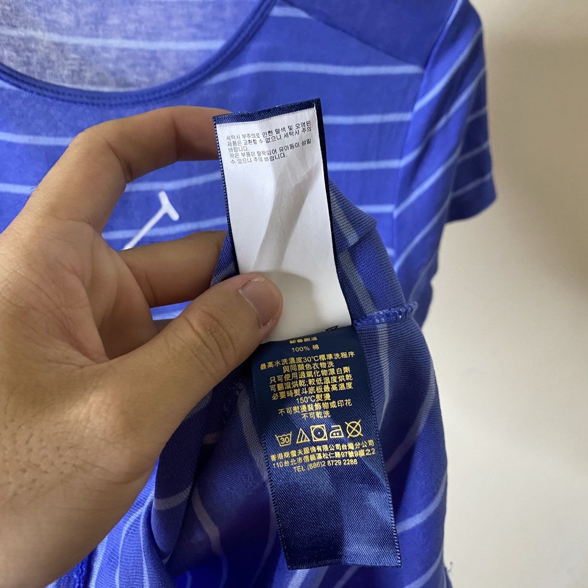 Polo Ralph Lauren Polo Golf Ralph Lauren Big Pony Stripes Women T Shirt Size XS / US 0-2 / IT 36-38 - 7 Thumbnail