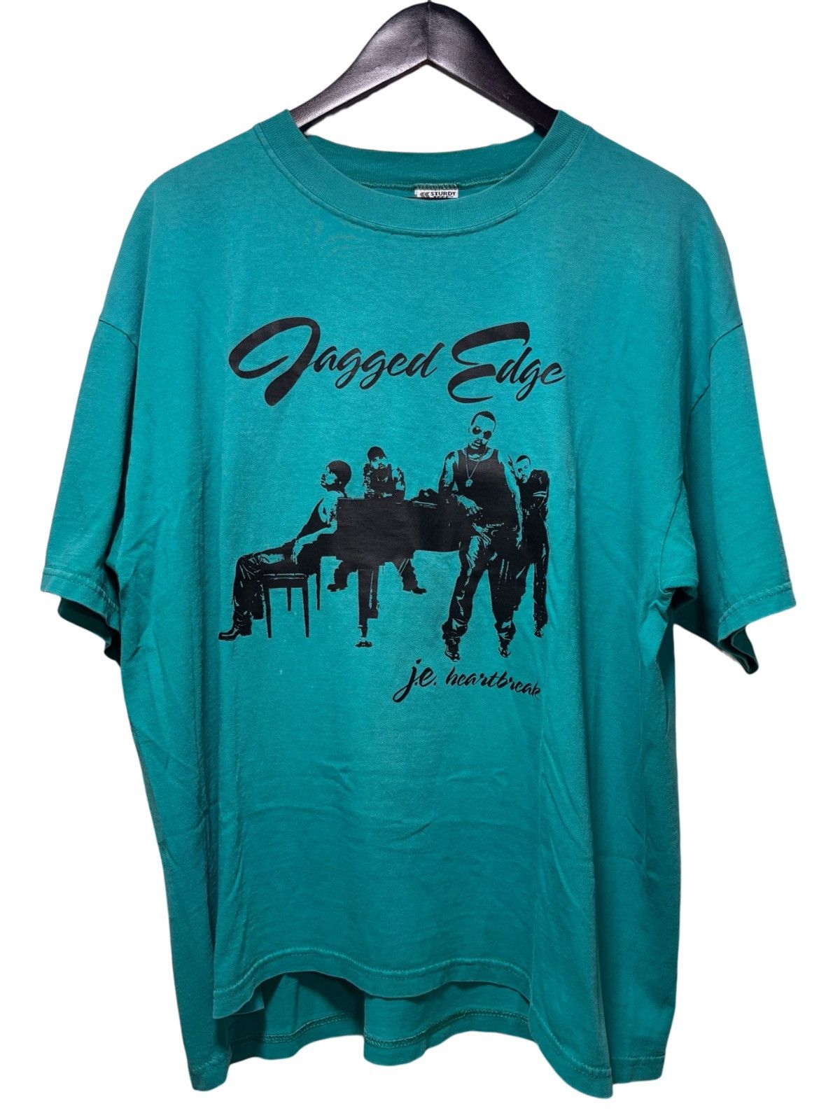Lee Vintage 1999 Jagged Edge JE Heartbreak So So Def Records Tee Size US L / EU 52-54 / 3 - 1 Thumbnail