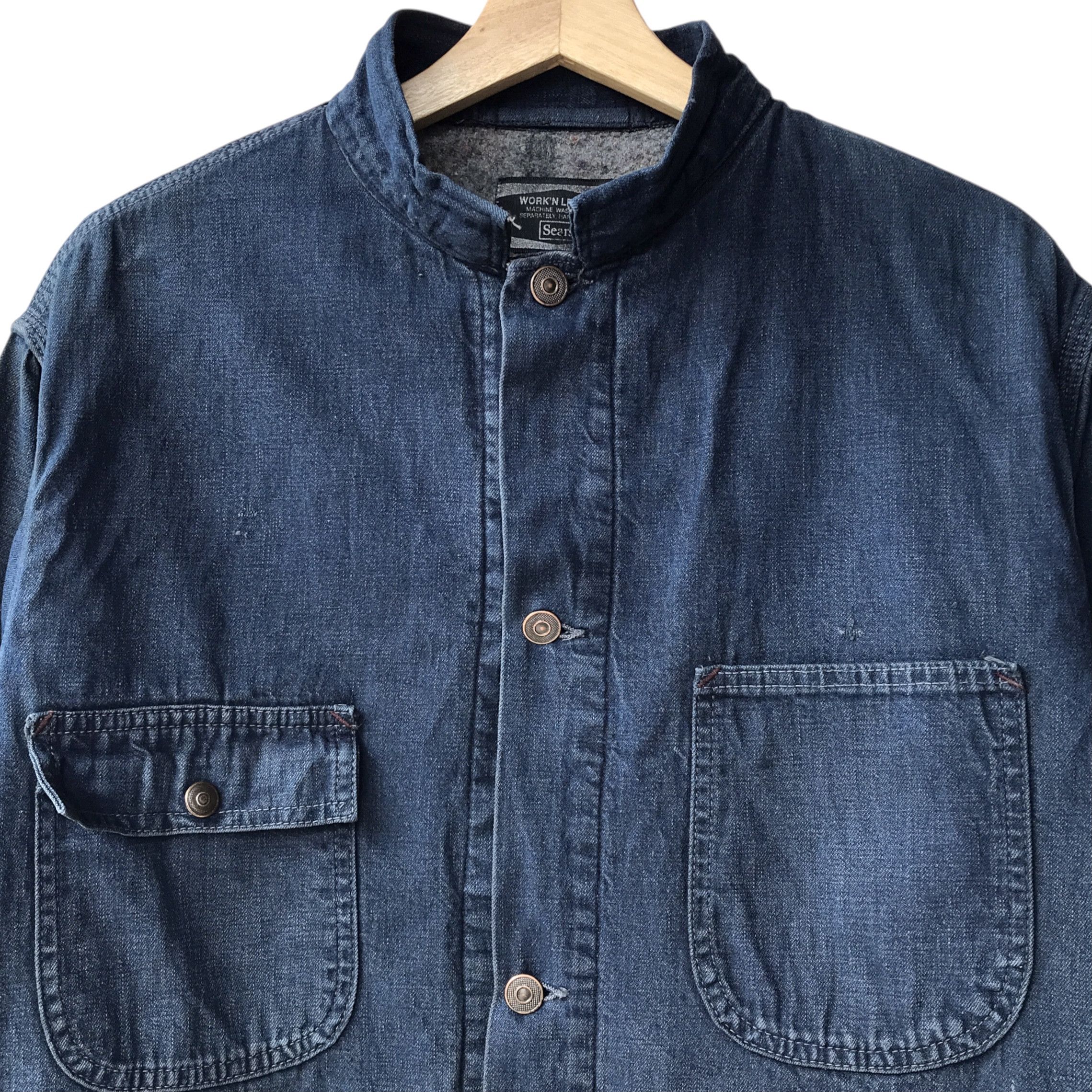 Sears × Vintage Sears Work’N Leisure Vintage 1970s Blanket Chore Jacket Size US L / EU 52-54 / 3 - 4 Thumbnail