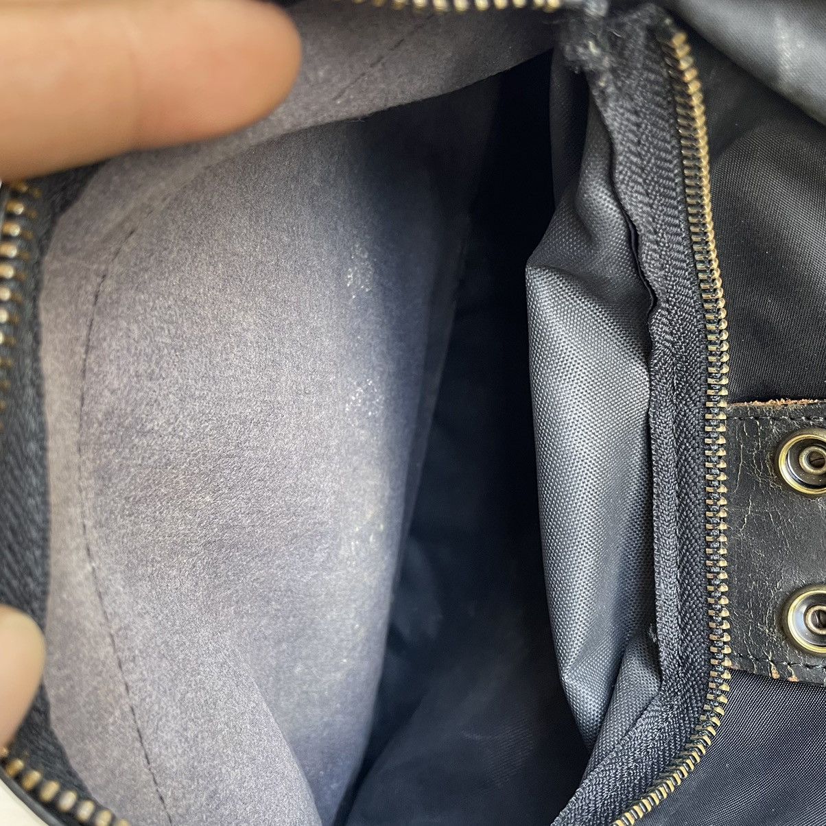 Y's × Yohji Yamamoto × Yves Saint Laurent Pour Homme Y'saccs Black Nylon Backpack Size ONE SIZE - 15 Thumbnail