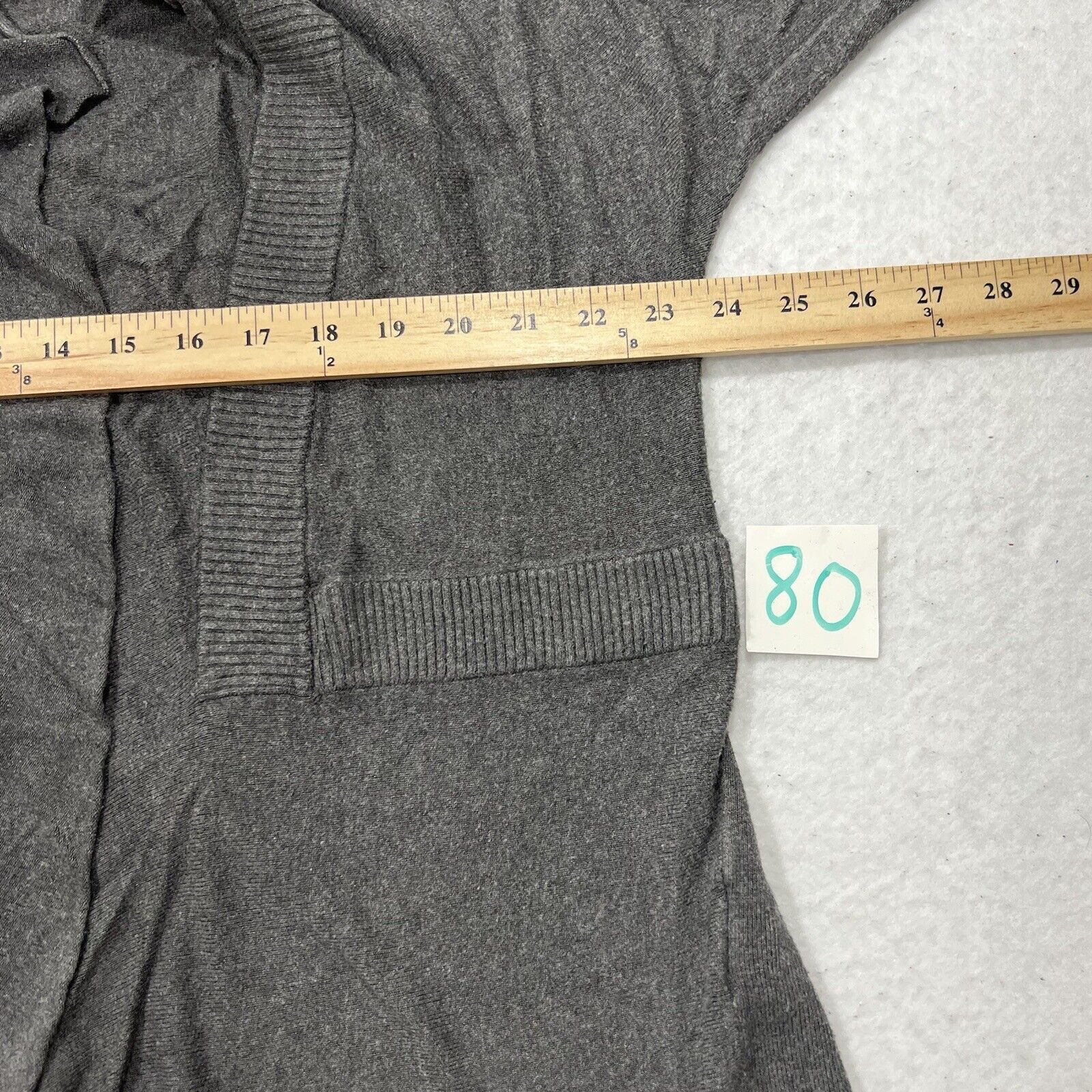 Eileen Fisher Eileen Fisher Gray Long Sleeve Cardigan Sweater Size L / US 10 / IT 46 - 9 Thumbnail
