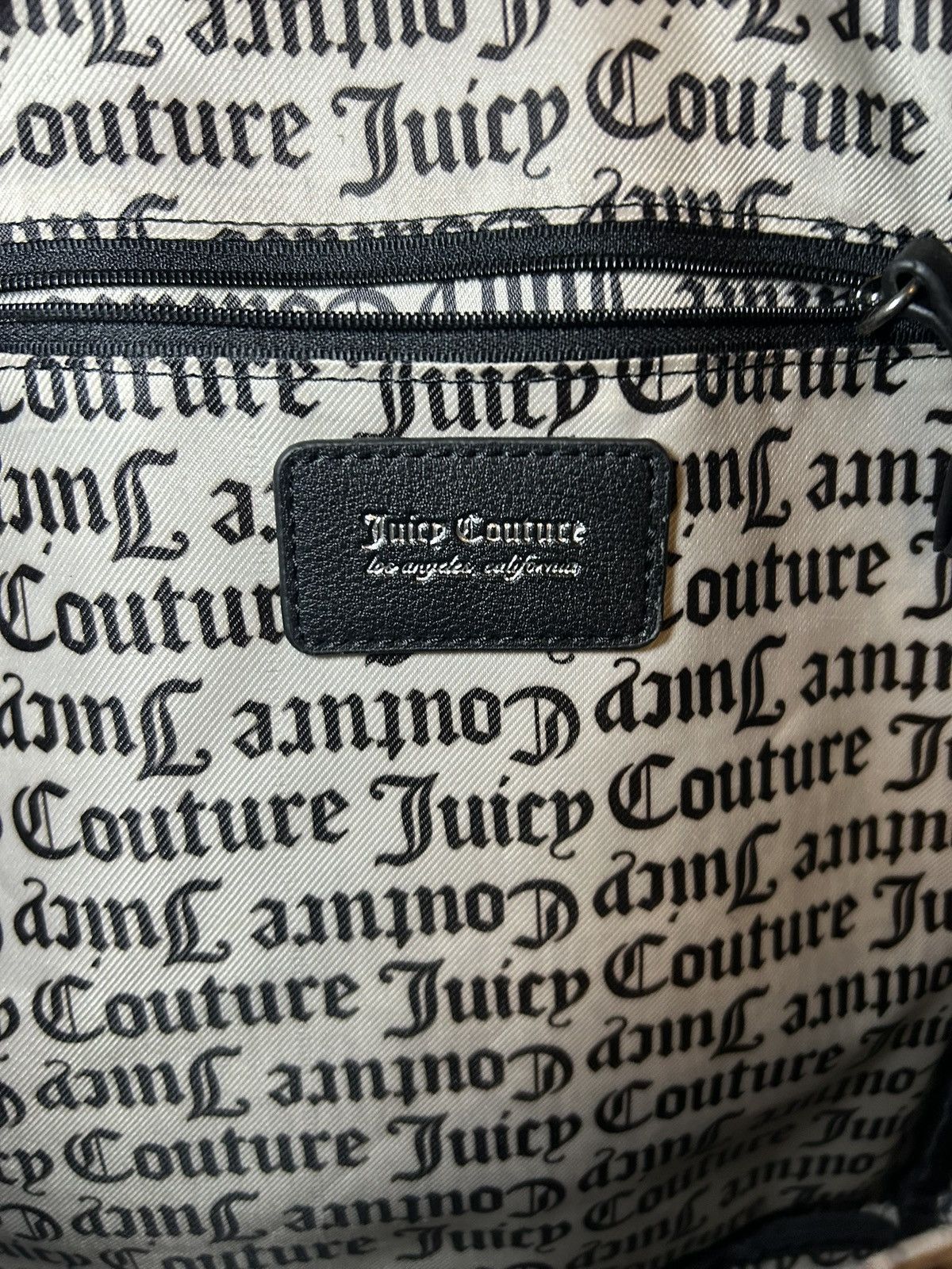 Juicy Couture Jeans Custom vintage reconstructed Juicy Couture piercing backpack Size ONE SIZE - 3 Thumbnail