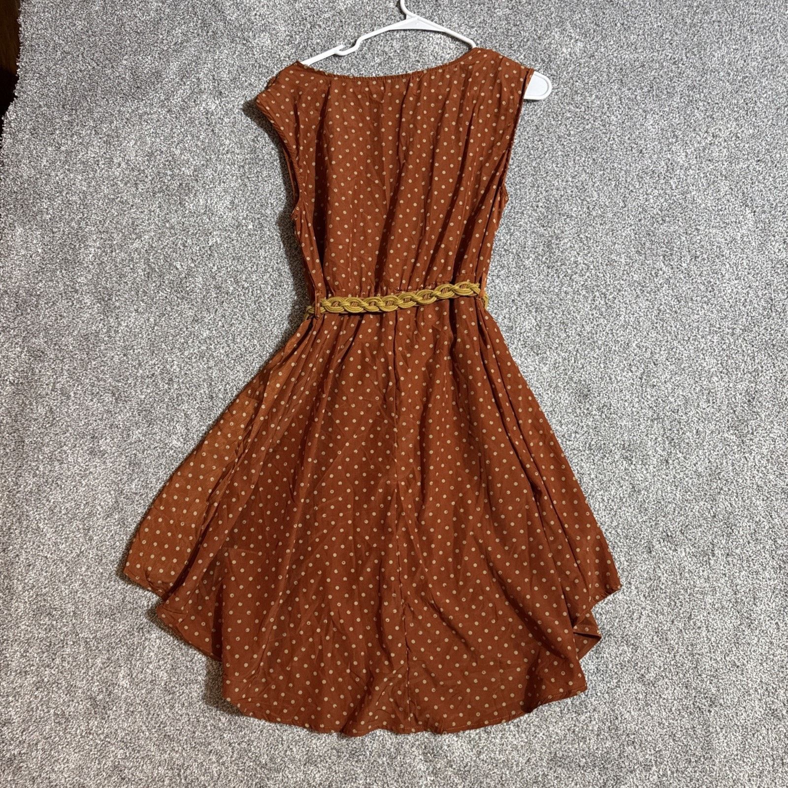 Other Rue21 High Low Dress Small Belted Boho Cottagecore Peasant Size S / US 4 / IT 40 - 6 Thumbnail