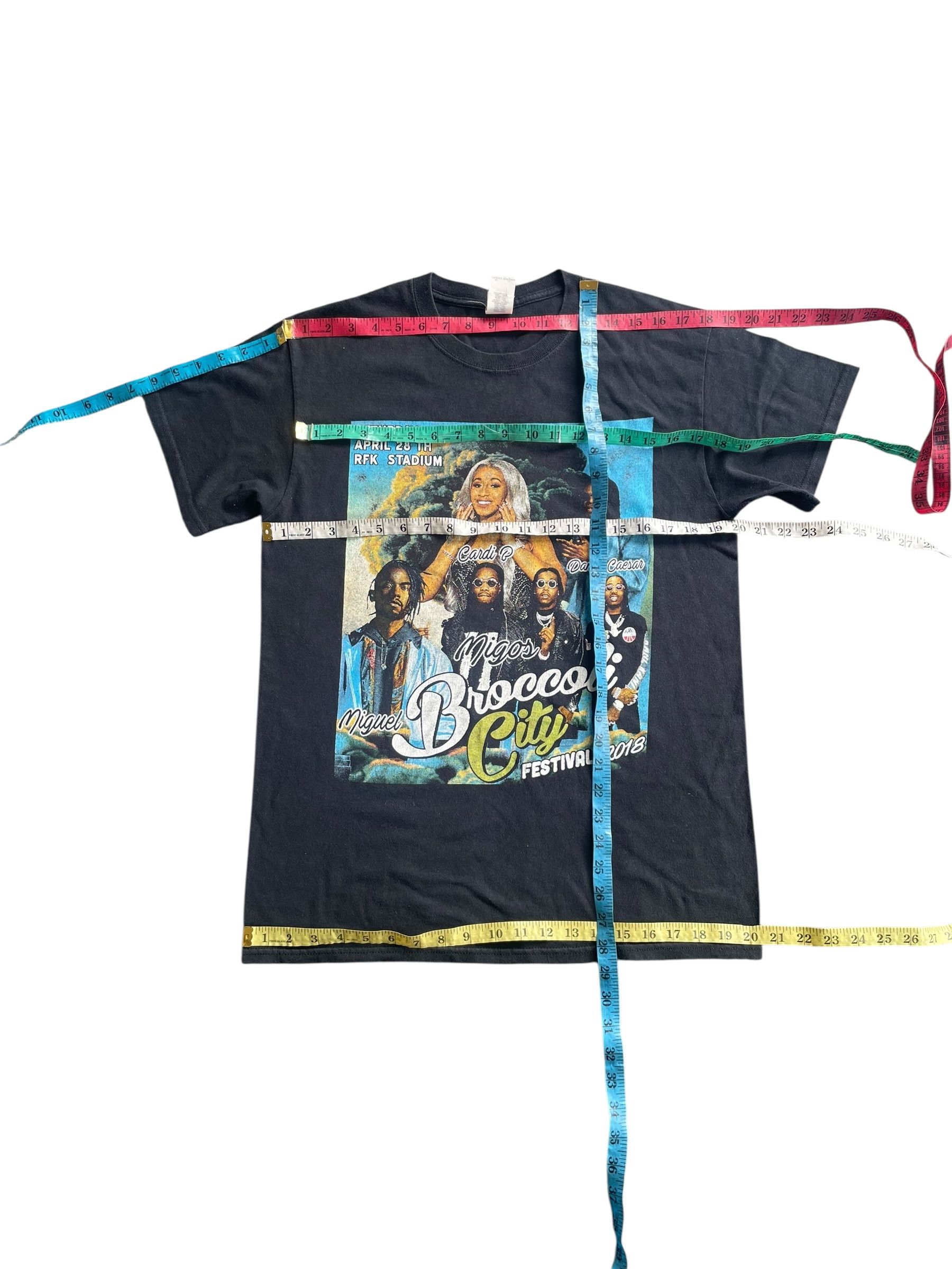 Rap Tees Hiphop Brocoli City Festival 2018 Size US M / EU 48-50 / 2 - 11 Thumbnail