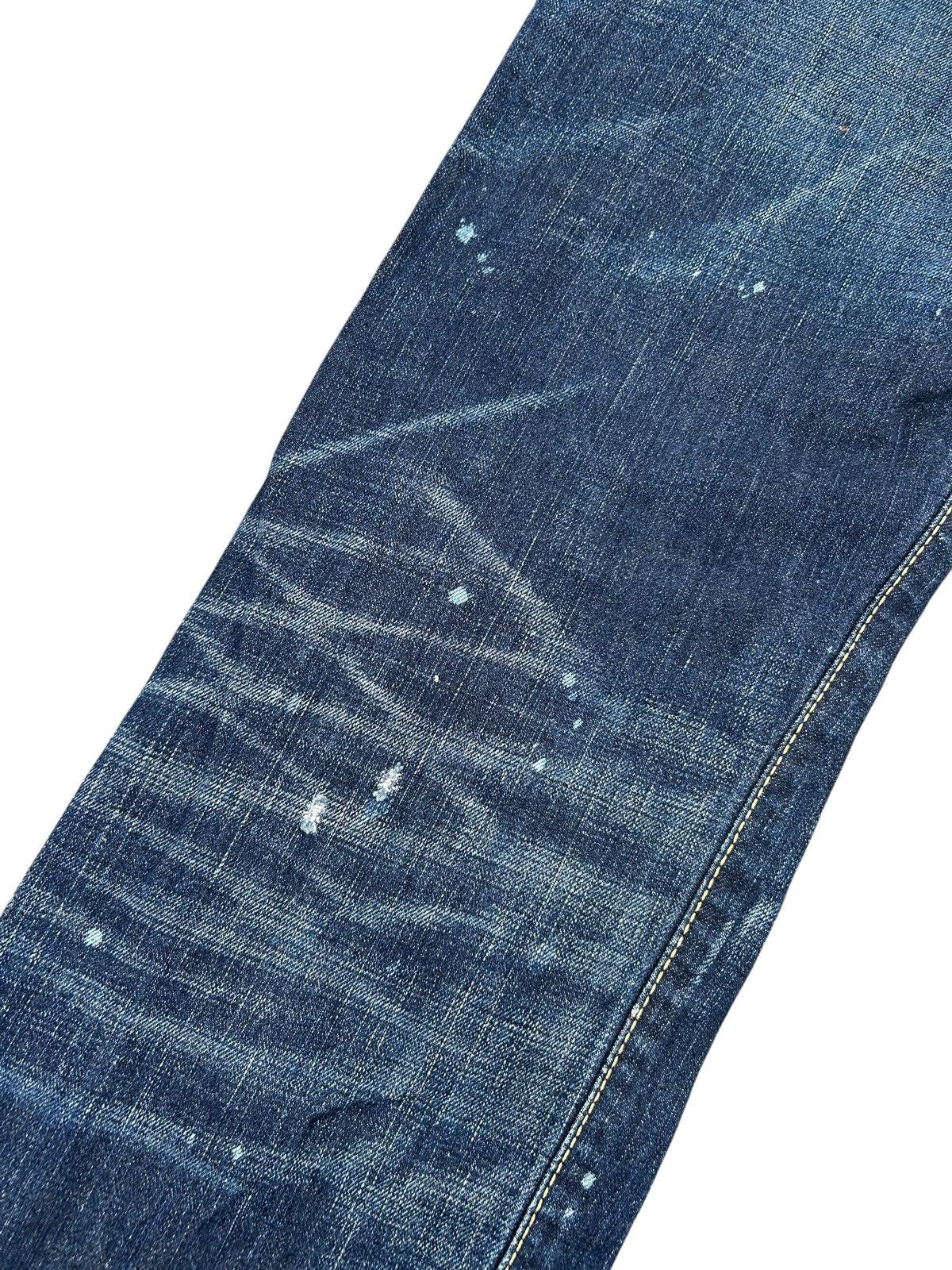 Kapital Vintage Edwin 505ZX Selvedge Buckle Back Repair Denim Jeans Size US 32 / EU 48 - 10 Thumbnail