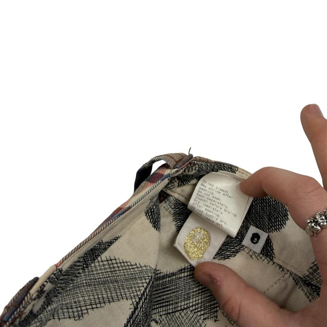 Bape Vintage Bape Check / Tartan Shorts - Medium - Waist: 33” Size US 33 - 7 Thumbnail