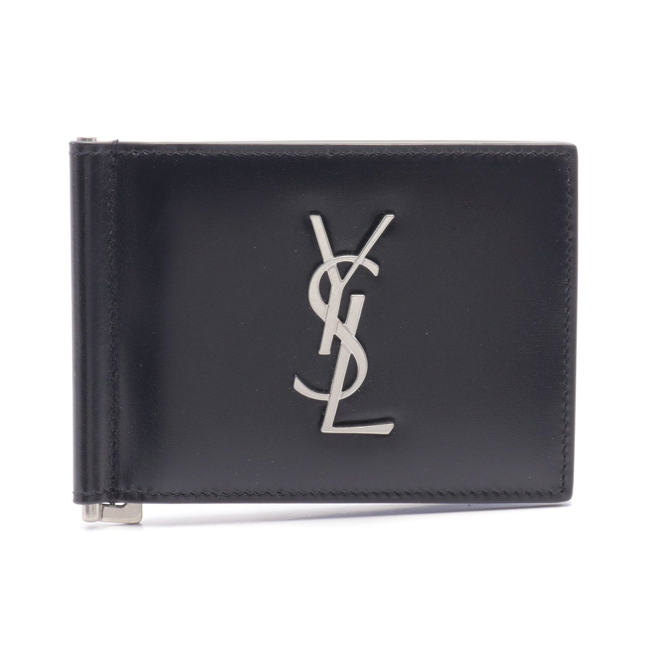 Yves saint laurent money clip wallet hotsell