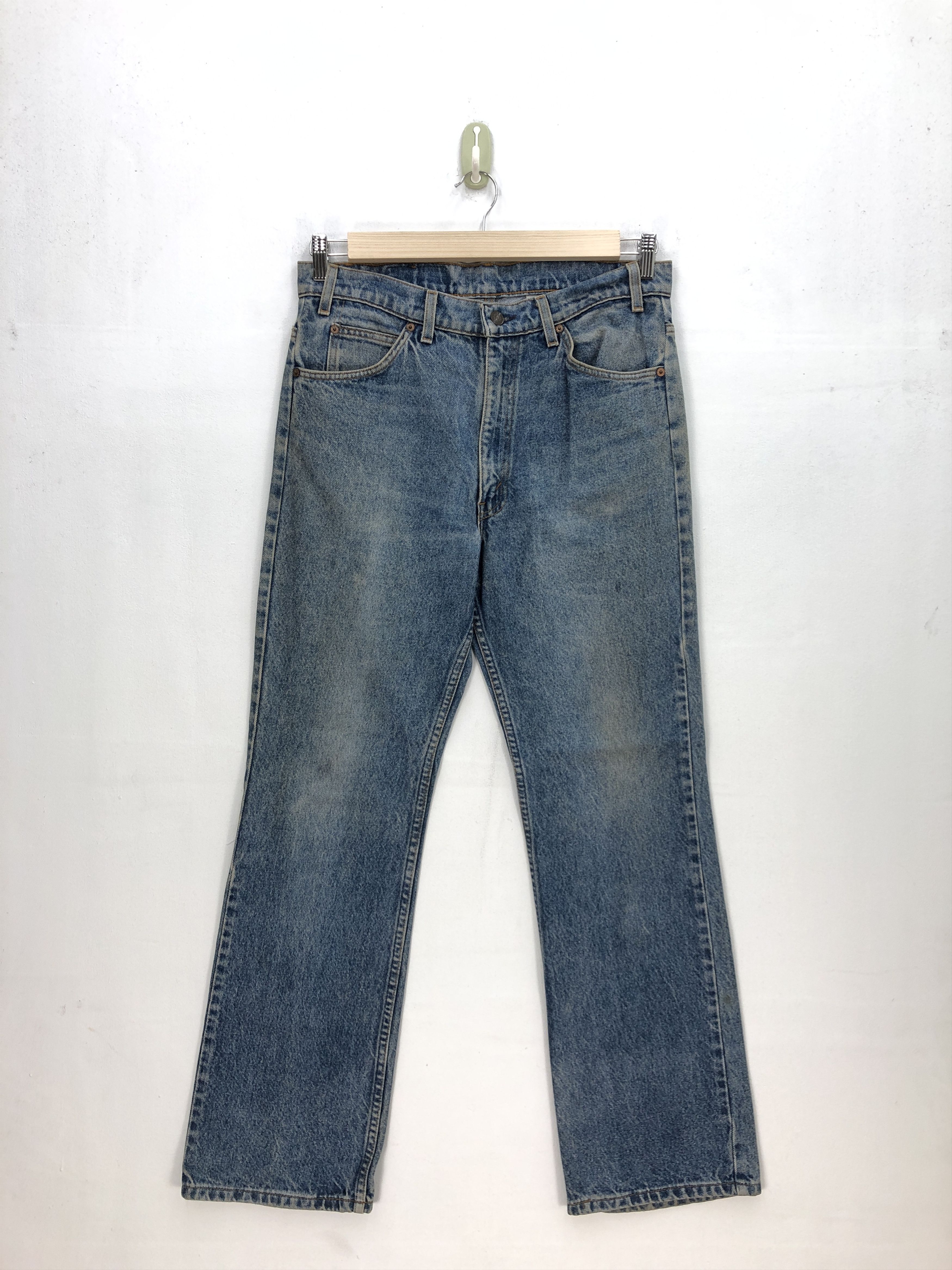 Levi's Vintage Levis 517 Flare Jeans Levi's Faded Light Wash Denim Size US 32 / EU 48 - 1 Thumbnail