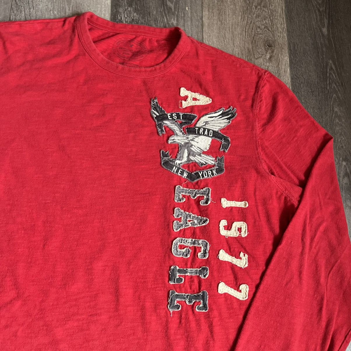 American Eagle Outfitters Vintage American Eagle Outfitters New York Longsleeve Tee Size US XL / EU 56 / 4 - 2 Thumbnail