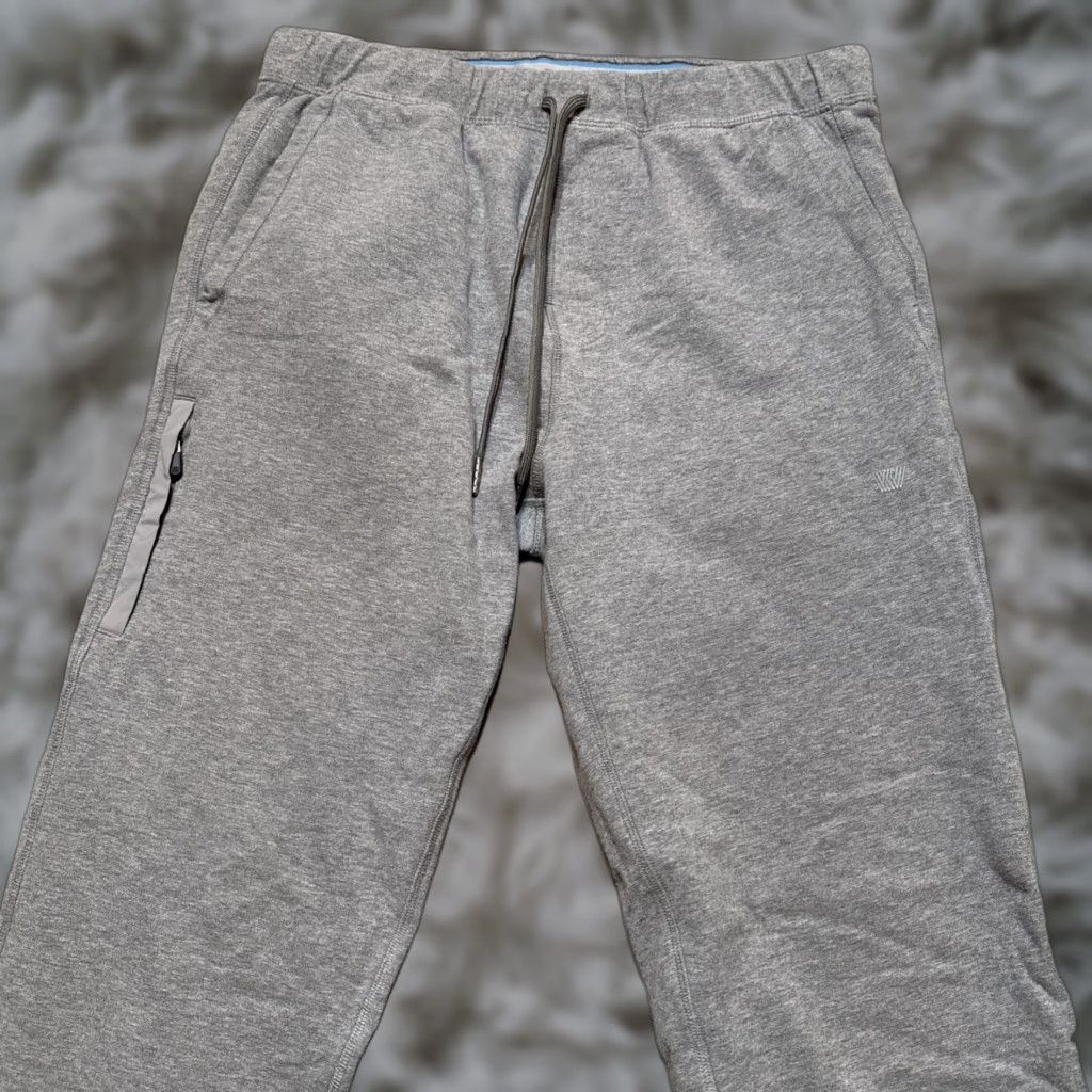Vintage Mack Weldon Sweatpants Mens Medium Heather Gray Cotton Mid Rise Pants Regular Mens Size US 31 - 1 Thumbnail