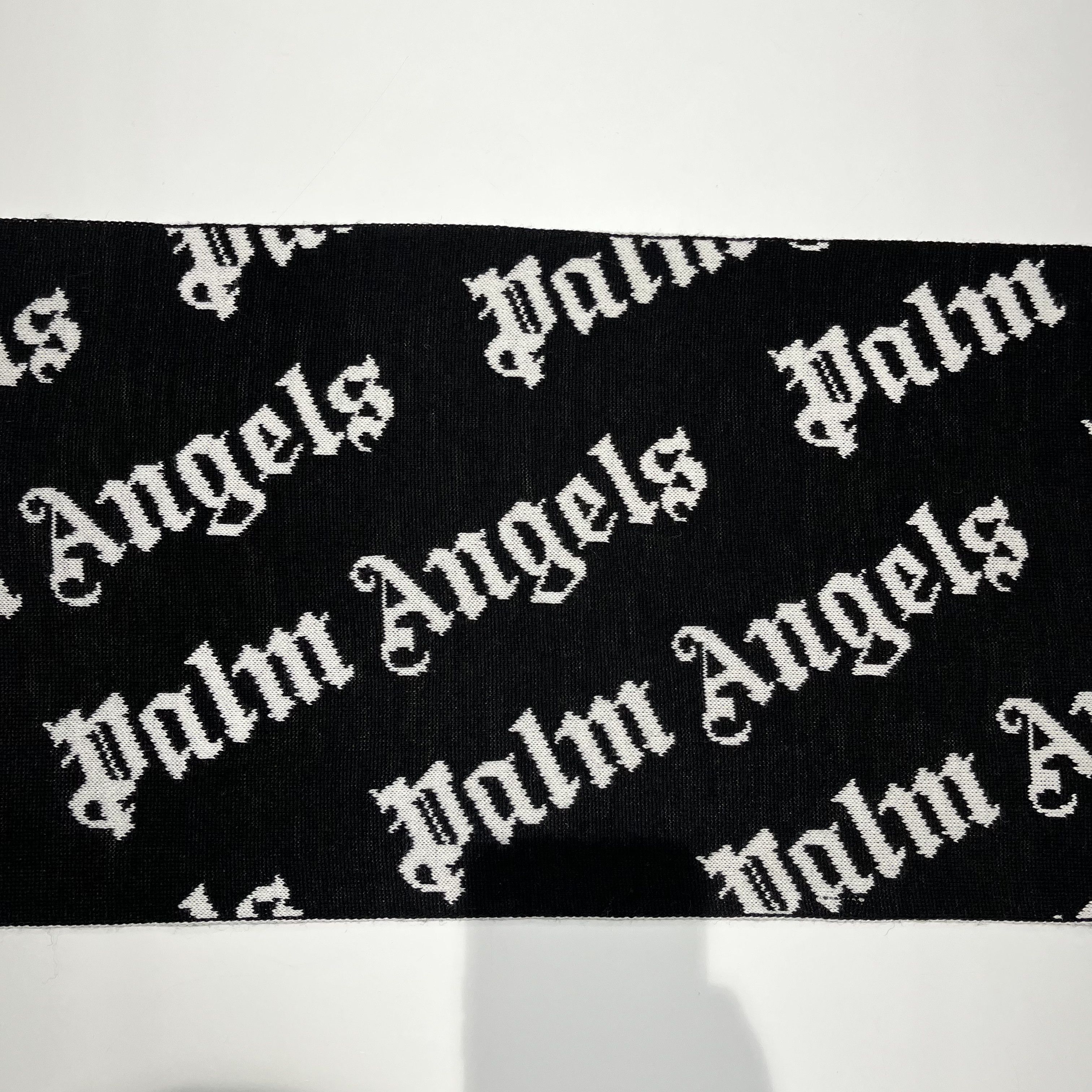 Palm Angels Palm Angels Scarf Black/White Size ONE SIZE - 3 Thumbnail