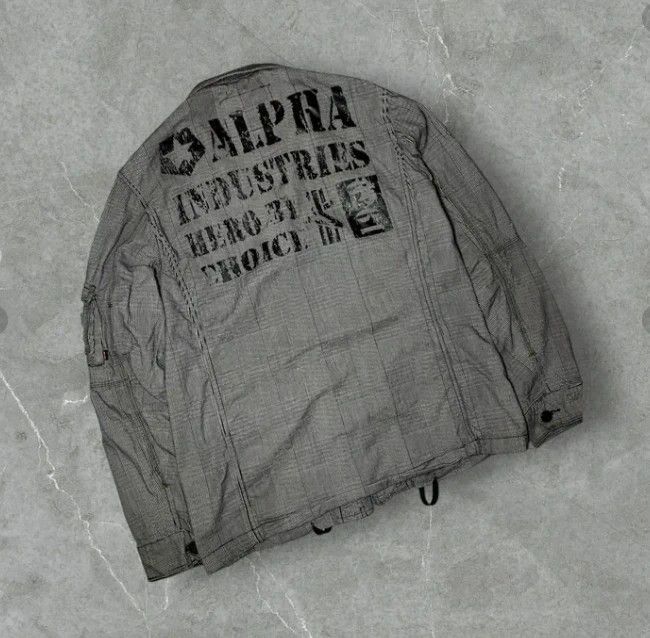 Alpha Industries Vintage Alpha Industries Jacket Military Retro USA cotton M Size US M / EU 48-50 / 2 - 1 Thumbnail