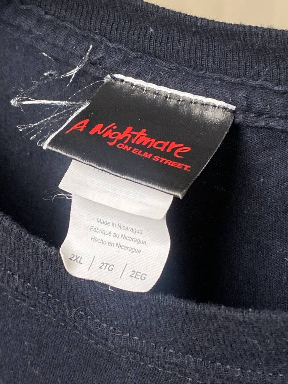 Vintage 🔥 A Nightmare On Elm Street Horror Movie T Shirt USA Tee Size US XXL / EU 58 / 5 - 7 Thumbnail