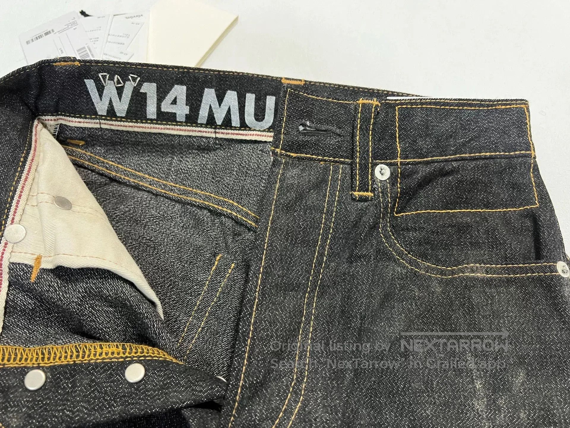 Visvim VISVIM 23AW SOCIAL SCULPTURE W14 Denim. Size 22" - 2 Thumbnail
