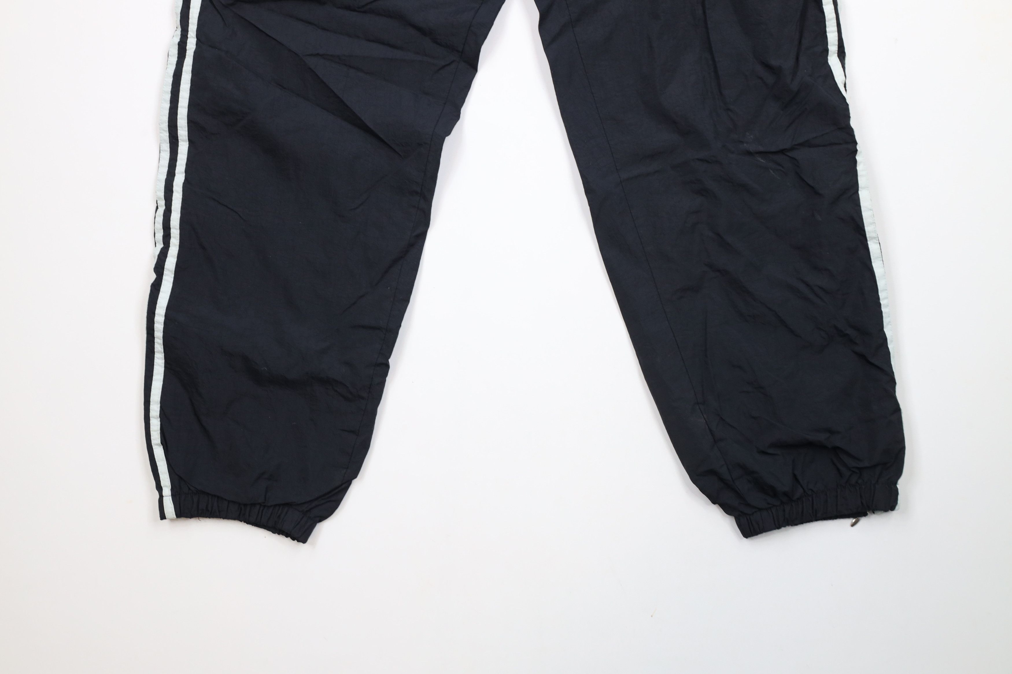 Adidas × Vintage Vintage 90s Adidas Striped Lined Windbreaker Joggers Pants Size 28" / US 6 / IT 42 - 4 Thumbnail