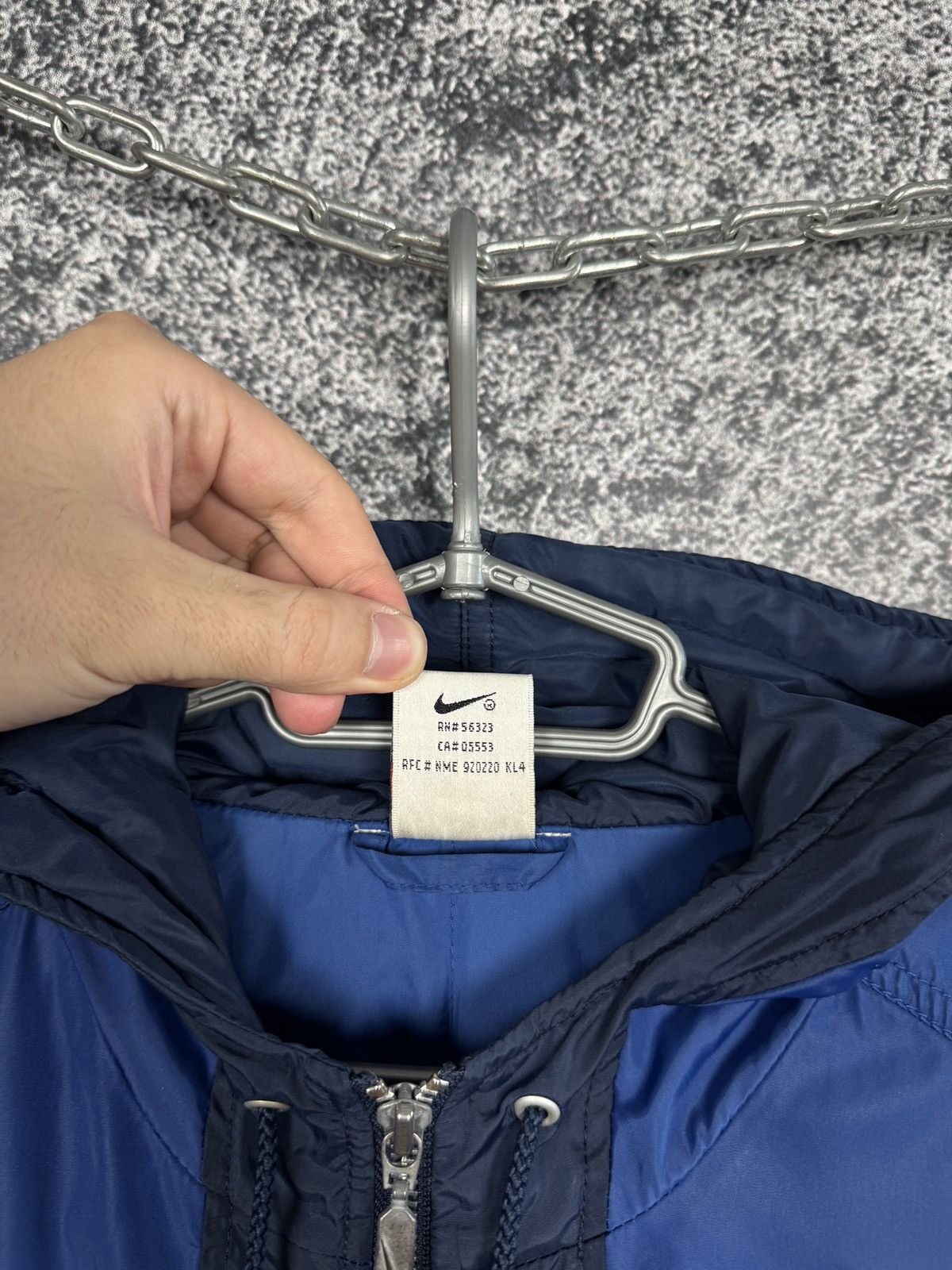 Nike Nike Vintage Anorak Jacket Swoosh Hooded Windbreaker Size M Size US M / EU 48-50 / 2 - 8 Thumbnail