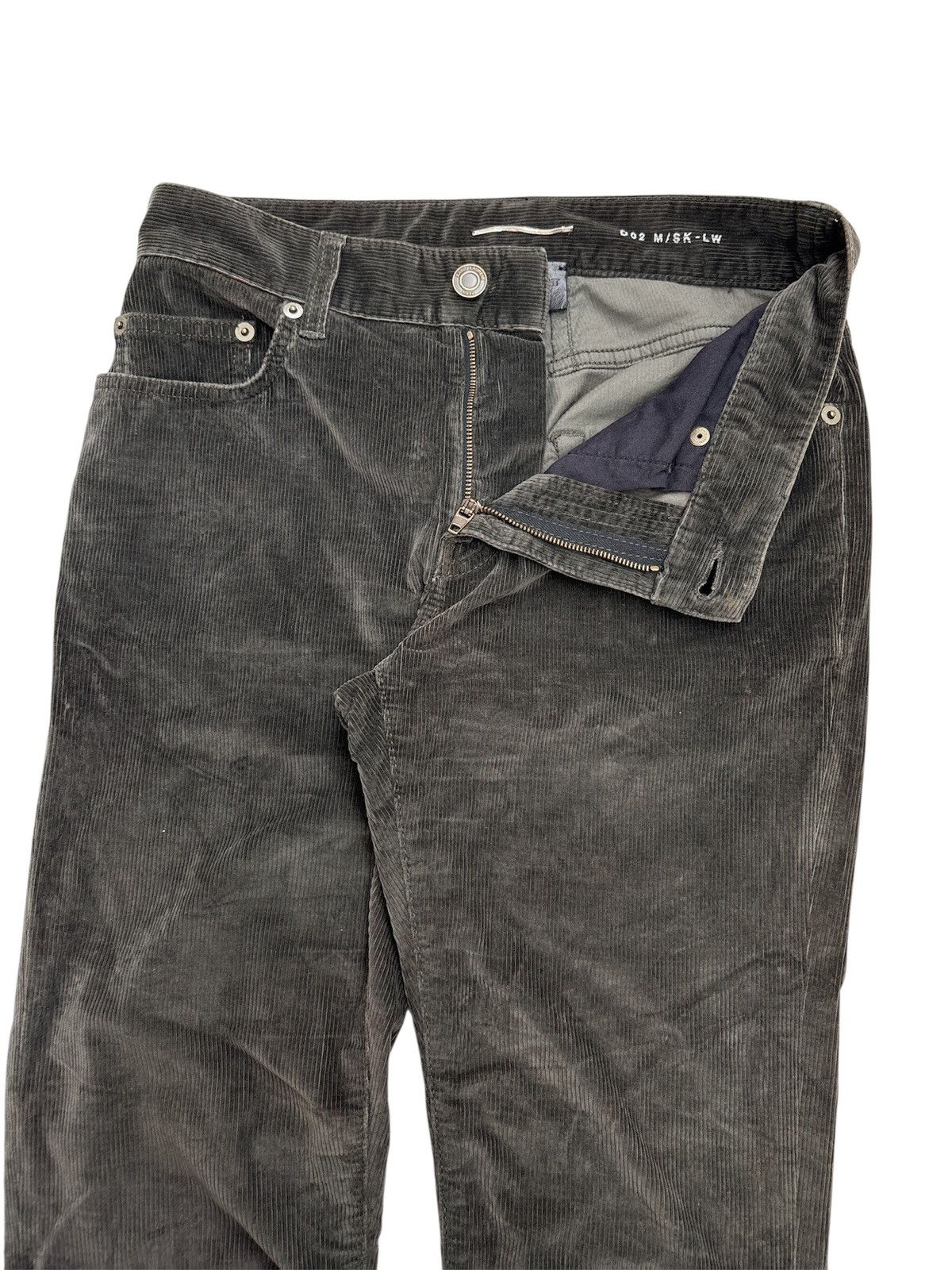 Saint Laurent Paris SS15 Hedi Slimane era Psych Rock Corduroy Pants Size US 27 - 2 Thumbnail