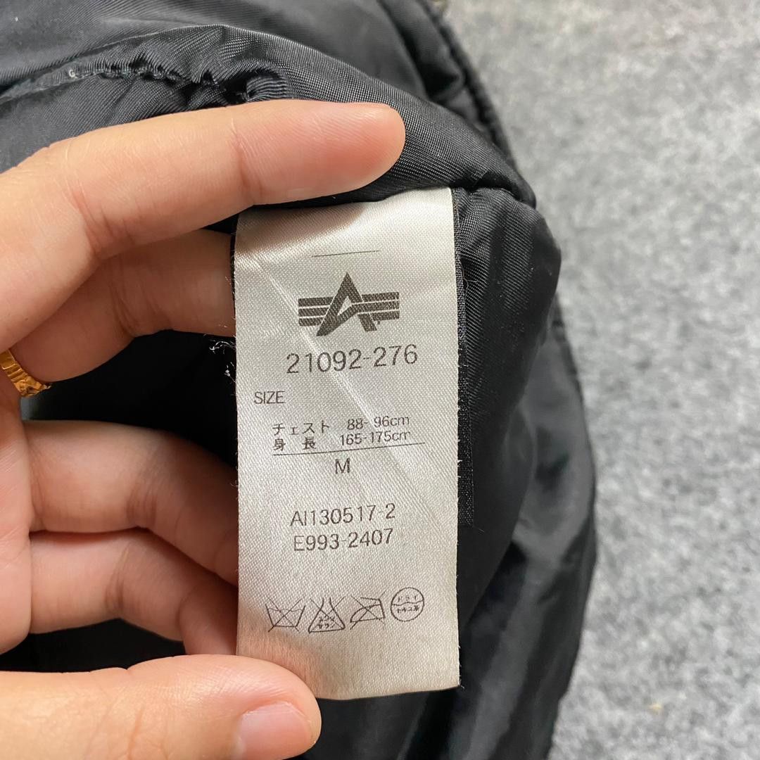Alpha Industries Vintage 90s Alpha Industry Millitary Hoodies Jacket Size US M / EU 48-50 / 2 - 10 Thumbnail