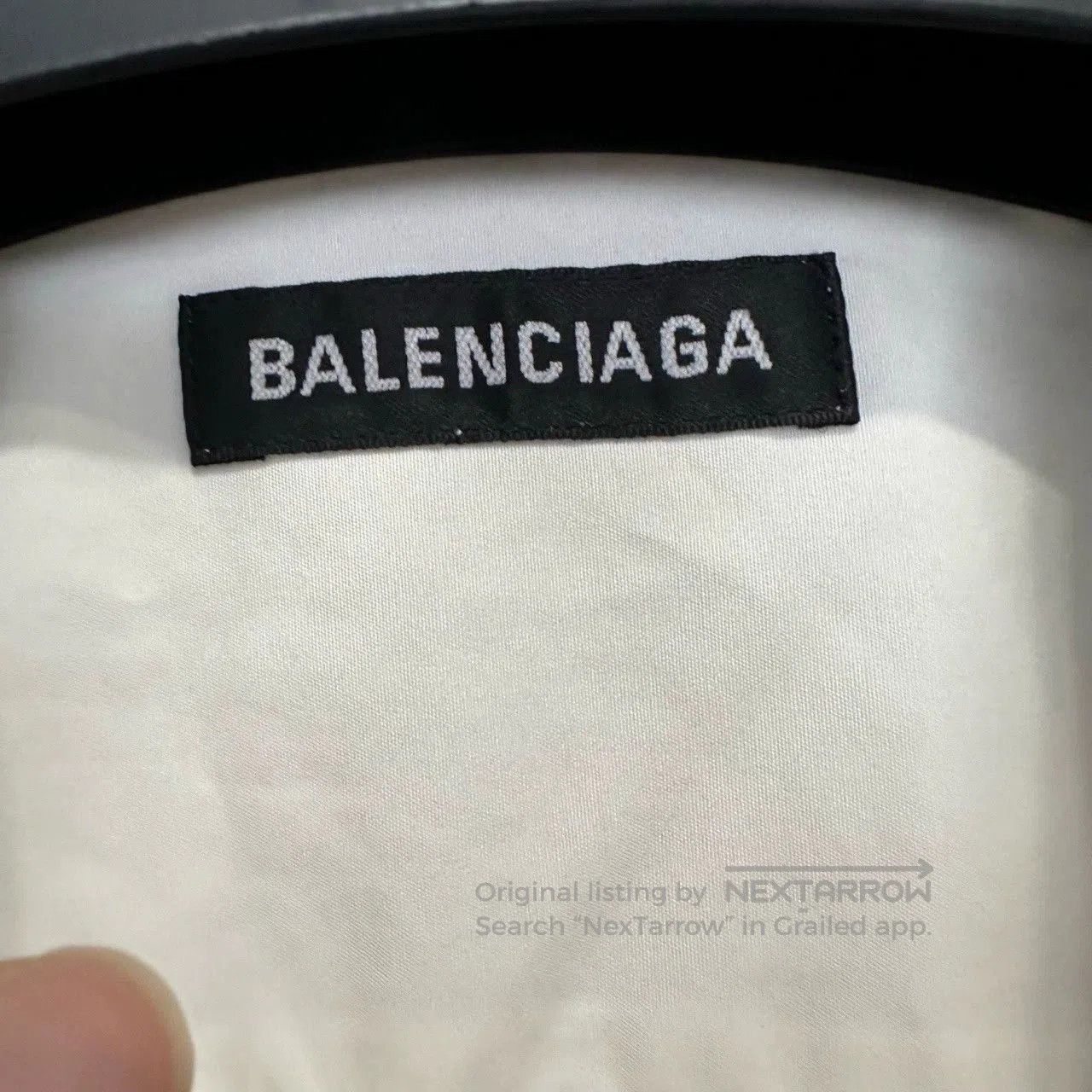 Balenciaga balenciaga wave embroidery long sleeve shirt. Size US M / EU 48-50 / 2 - 3 Thumbnail