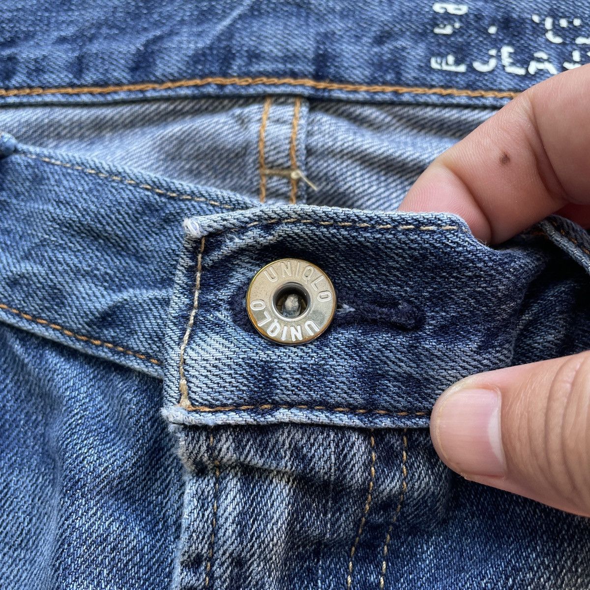 Japanese Brand W33💥 Vintage Japanese Faded Jeans Denim Pants Selvedge Size US 33 - 6 Thumbnail