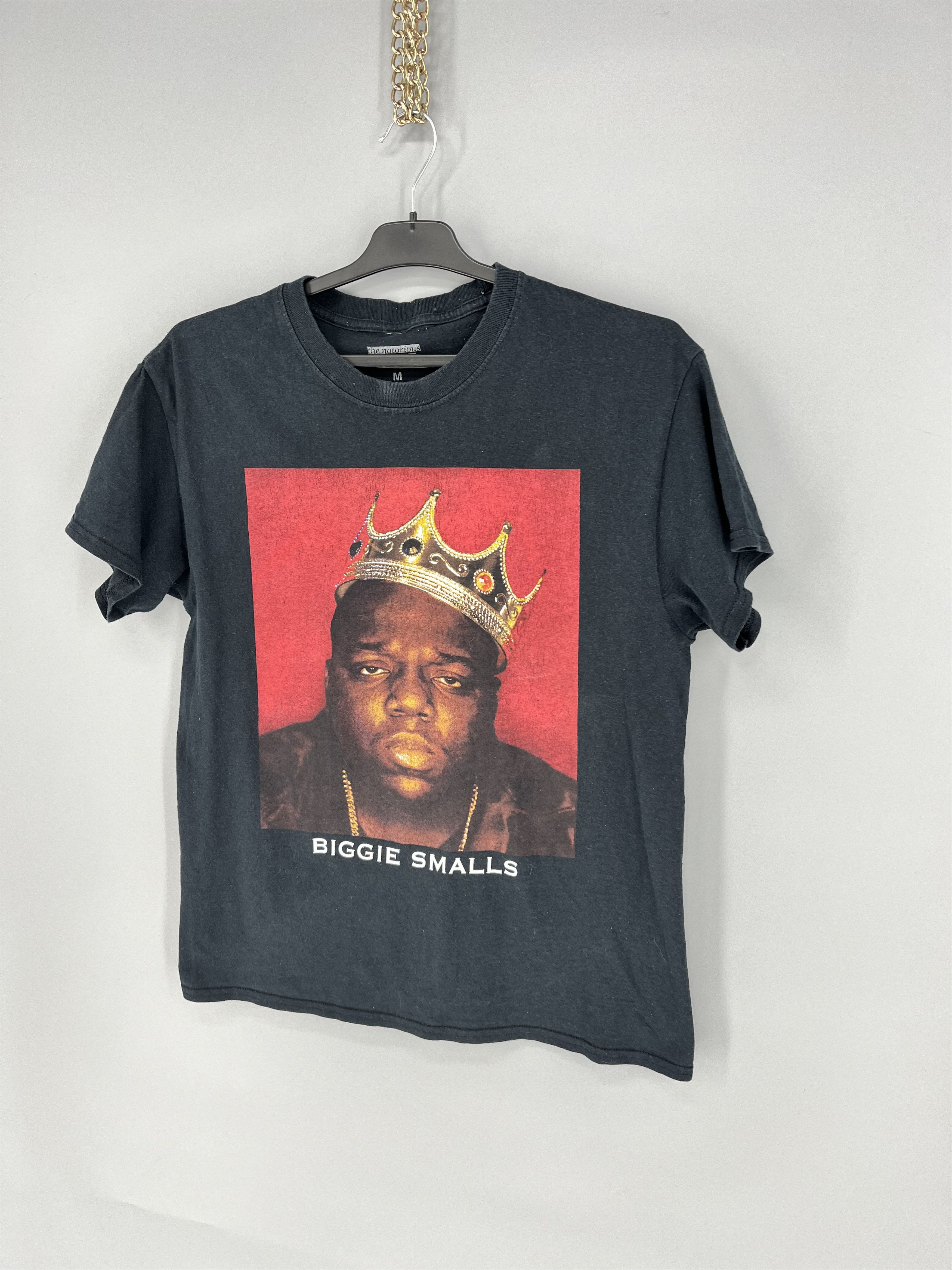 Band Tees × Vintage Vintage Y2K Notorious BIG Biggie Smalls Rap Hip Hop Tee Size US M / EU 48-50 / 2 - 3 Thumbnail
