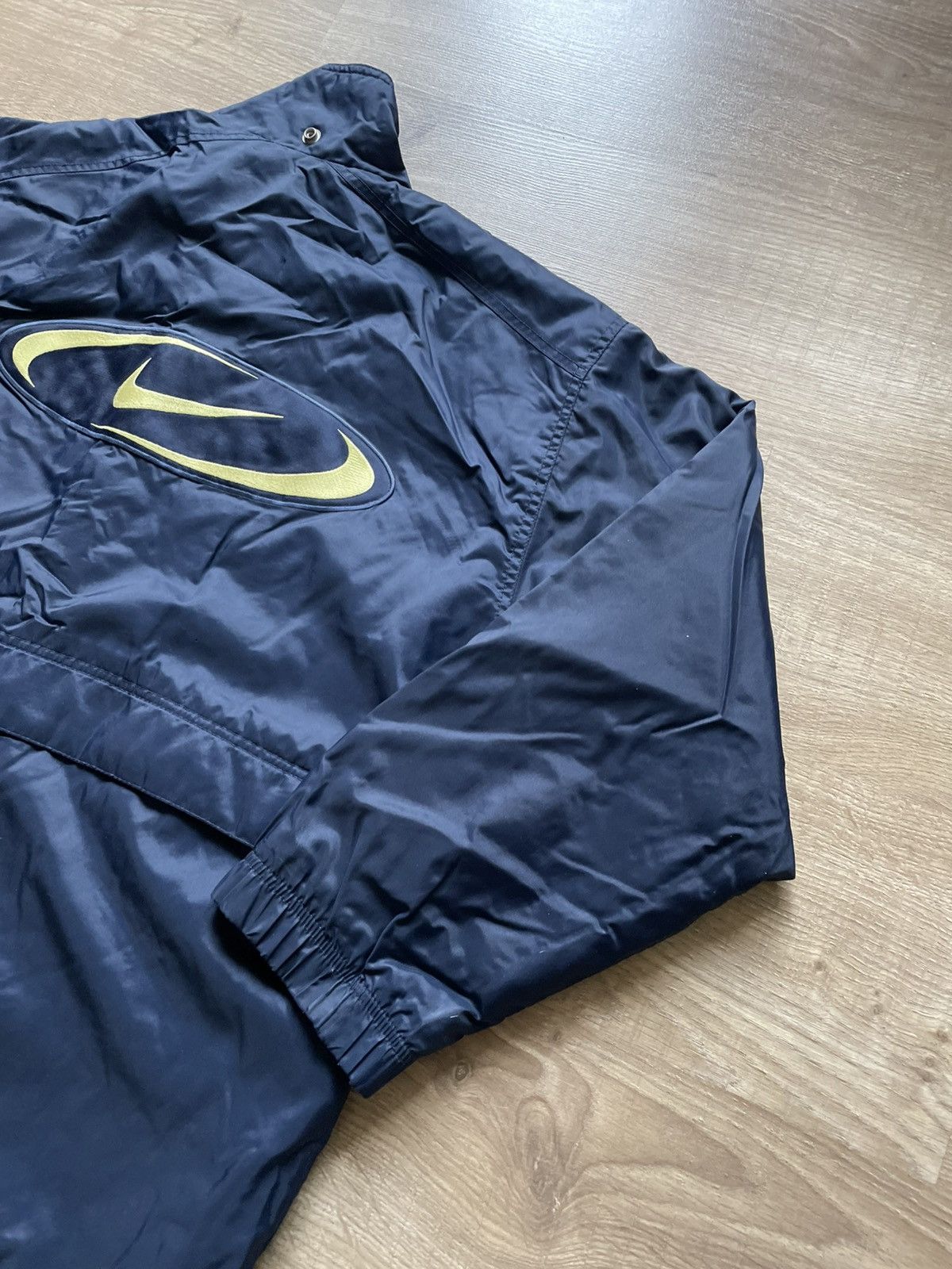 Nike Vintage 90s Nike Swoosh Logo Accent Quilted Coat Jacket Size US S / EU 44-46 / 1 - 18 Thumbnail