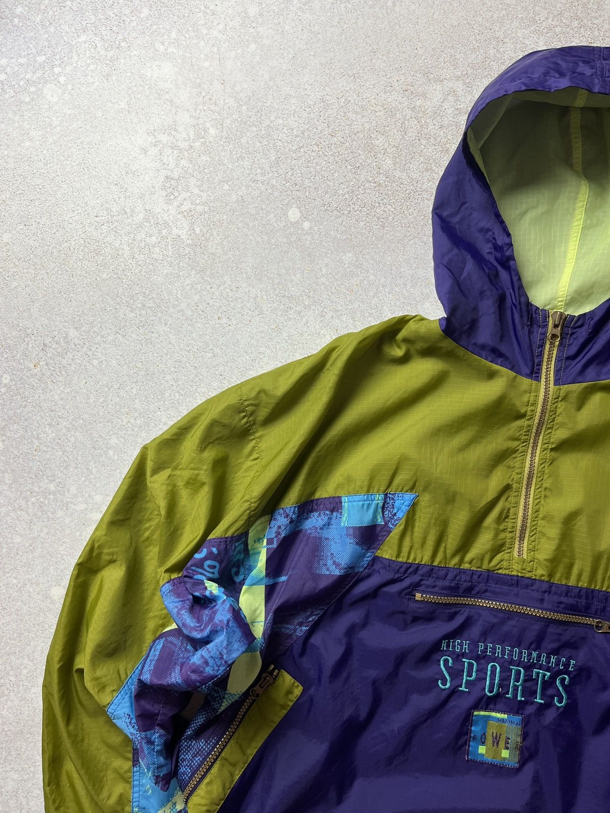 Nike Vintage 90s Nike Windbreaker Anorak Jacket Tracksuit Top Size US M / EU 48-50 / 2 - 3 Thumbnail