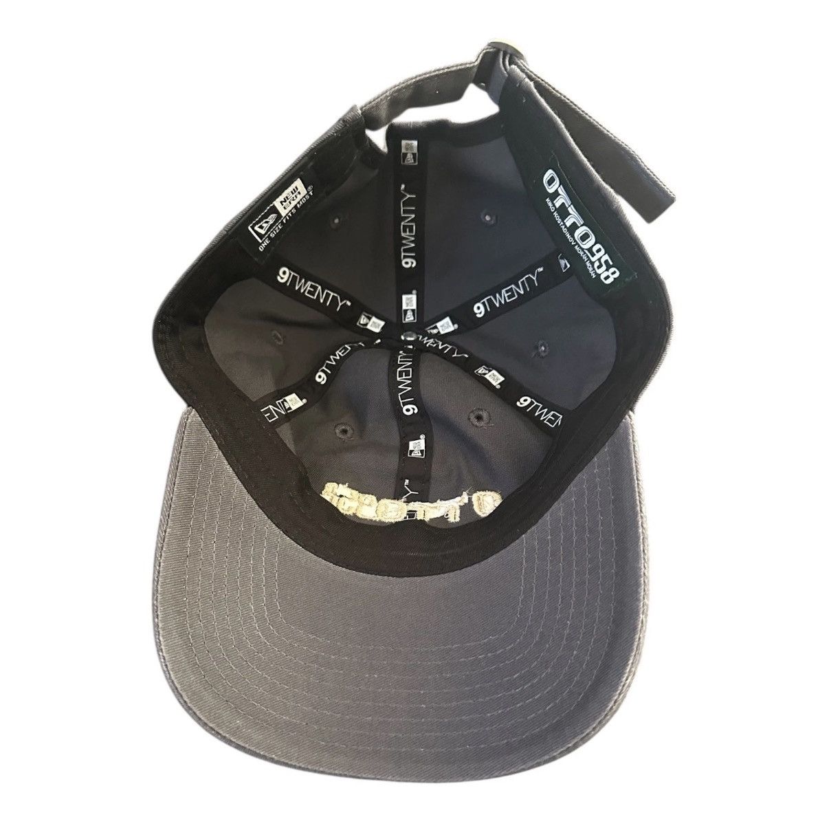OTTO 958 OTTO 958 Logo Hat Charcoal Size ONE SIZE - 4 Thumbnail