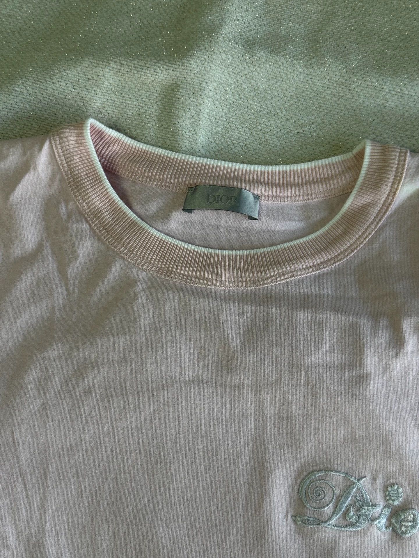 Dior Dior pink poker card short sleeve tee xs Size XS / US 0-2 / IT 36-38 - 4 Thumbnail